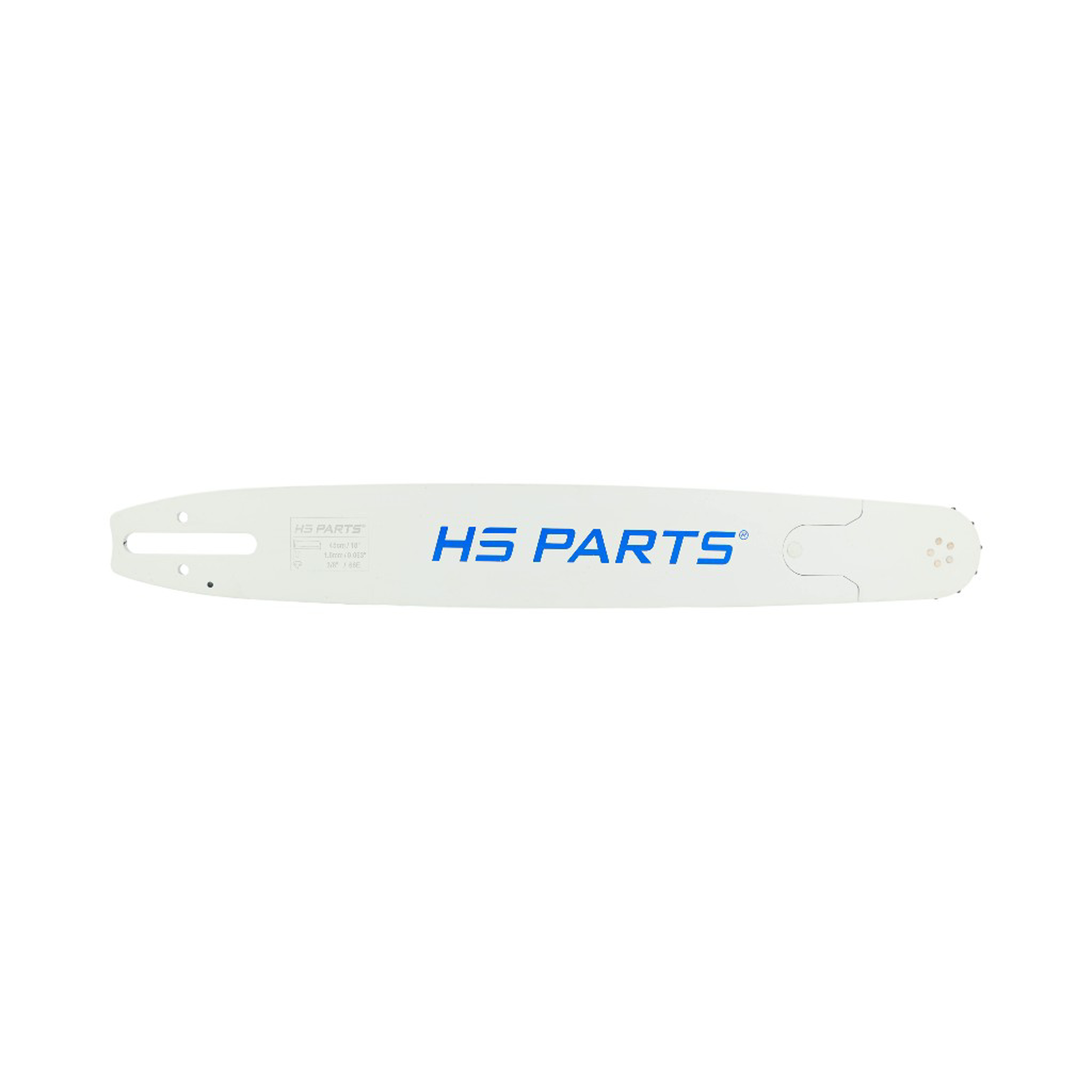 HS PARTS profesionální vodící lišta 18" (45 cm) 3/8" .063" (1,6 mm) + pilový řetěz 66 článků hranatý zub pro Stihl 030 036 042 044 045 MS290 MS390 MS360 MS361 MS362 MS380 MS440 MS441 MS460 MS461 MS462 MS500i MS660 MS661 MS880