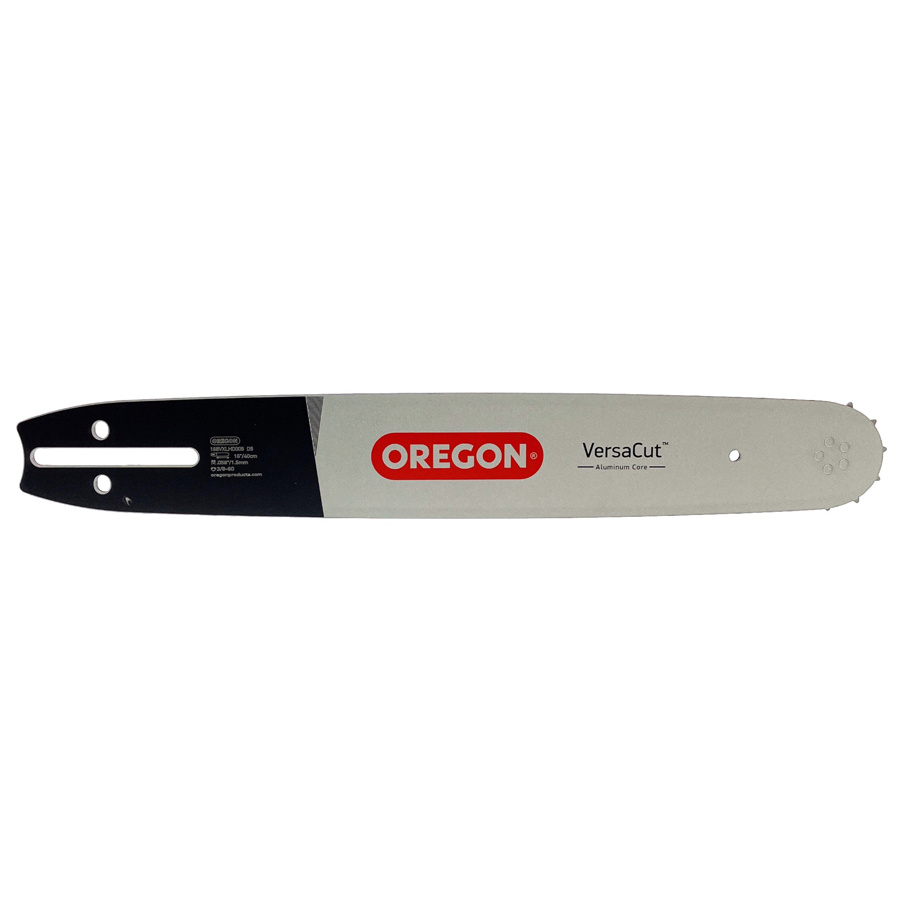 Oregon vodící lišta 168VXLHD009 16" (40 cm) 3/8" .058" (1,5 mm) + 2 x HS PARTS pilový řetěz 60 článků hranatý zub pro Husqvarna 61 66 266 268 272 365 372XP 281 298 380 385 585 Solo 665 670 681 Jonsered 2077 2171 Dolmar PS6400 Shindaiwa 285