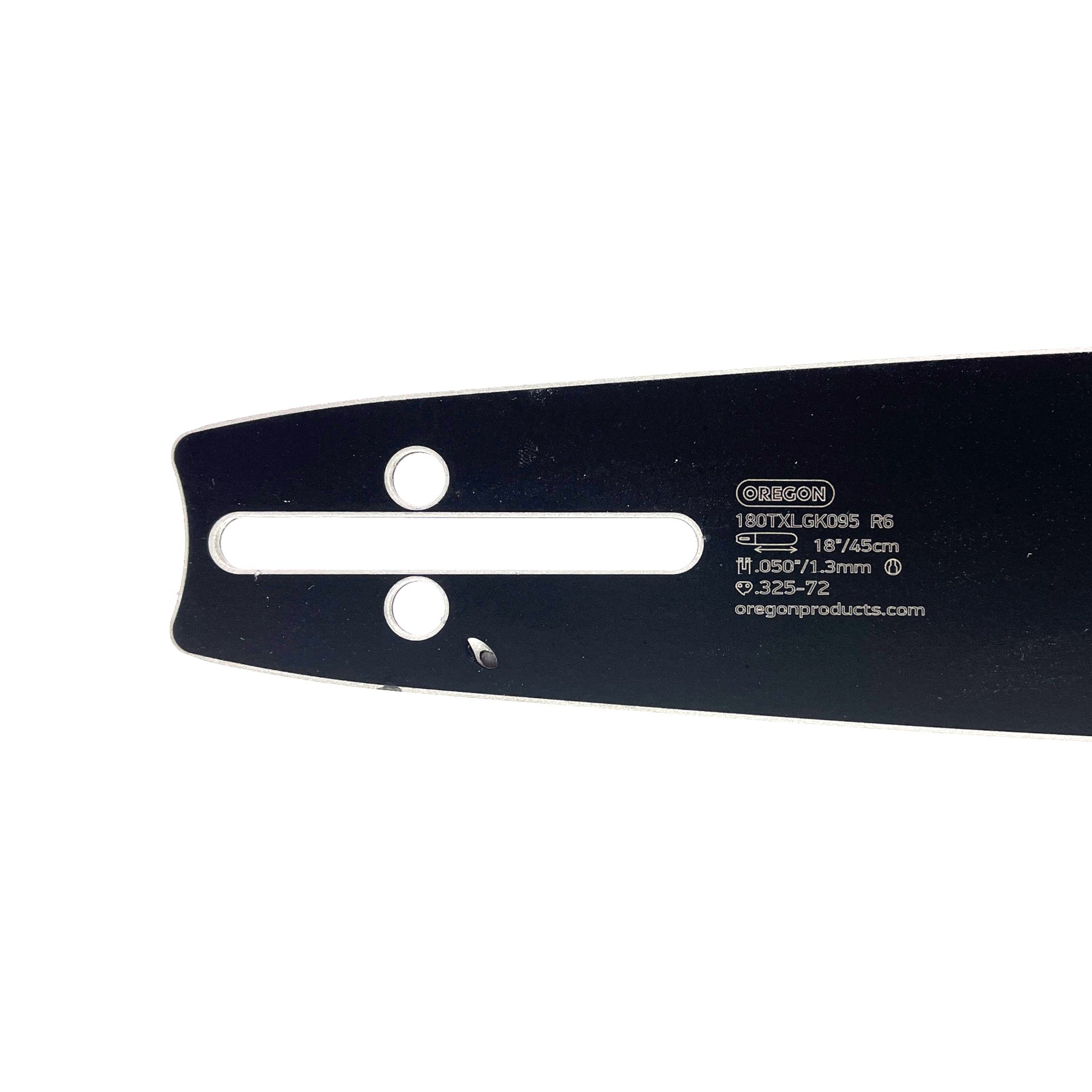Oregon vodící lišta 180TXLGK095 18" (45 cm) .325" .050" (1,3 mm) + 2 x HS PARTS pilový řetěz 72 článků hranatý zub pro Husqvarna 40 45 51 55 261 345 346 357 359 445 450 550 560