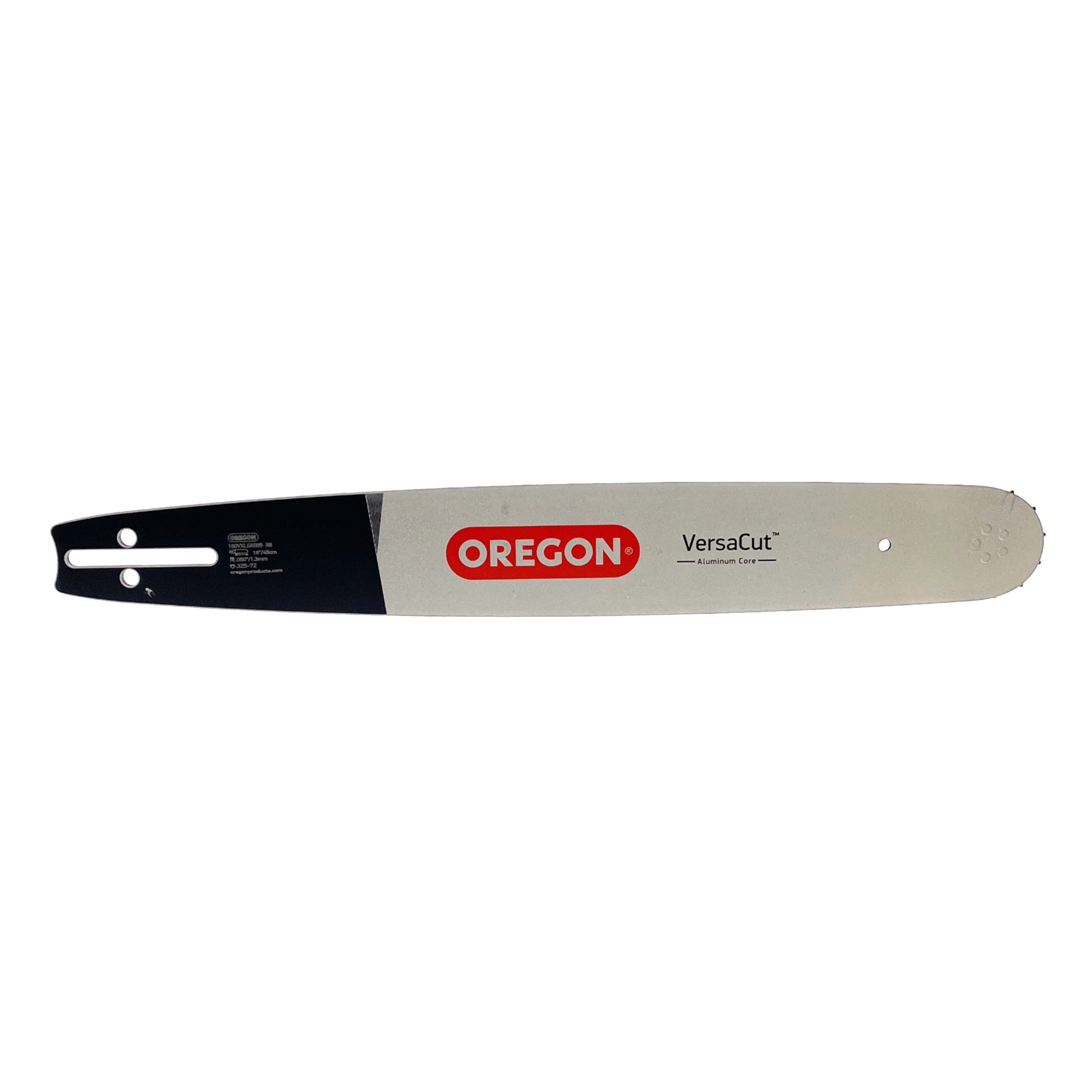 Oregon vodící lišta 180VXLGK095 18" (45 cm) .325" .050" (1,3 mm) + 2 x HS PARTS pilový řetěz 72 článků hranatý zub pro Husqvarna 40 45 51 55 262 257 340 345 346 357 359 445 450 460 550 560