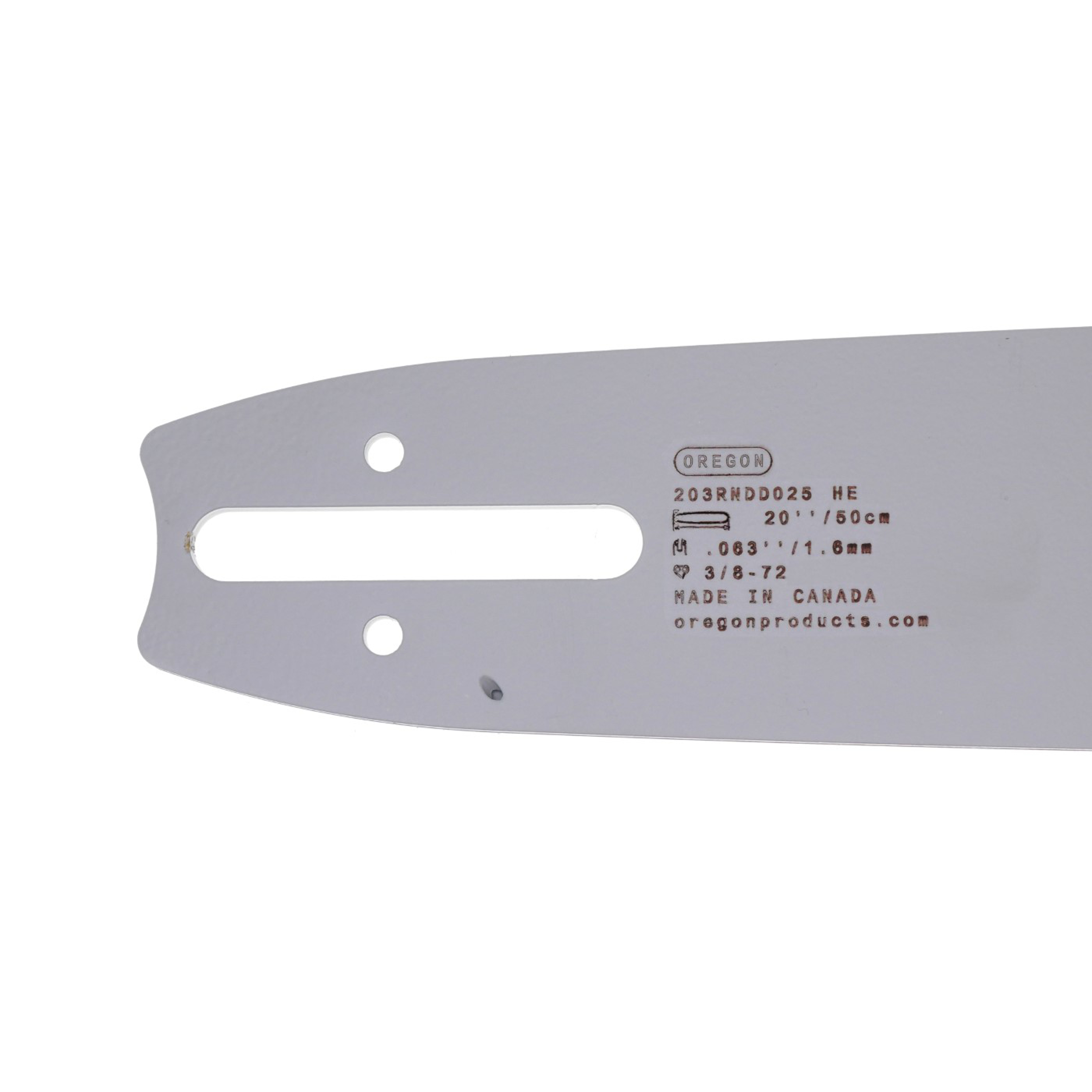 Oregon vodící lišta 203RNDD025 20" (50 cm) 3/8" .063" (1,6 mm) + 2 x HS PARTS pilový řetěz 72 článků hranatý zub pro Stihl 029 031 032 034 041 042 036 044 048 056 066 MS290 MS310 MS360 MS361 MS362 MS391 MS440 MS441 MS462 MS460 MS640 MS660