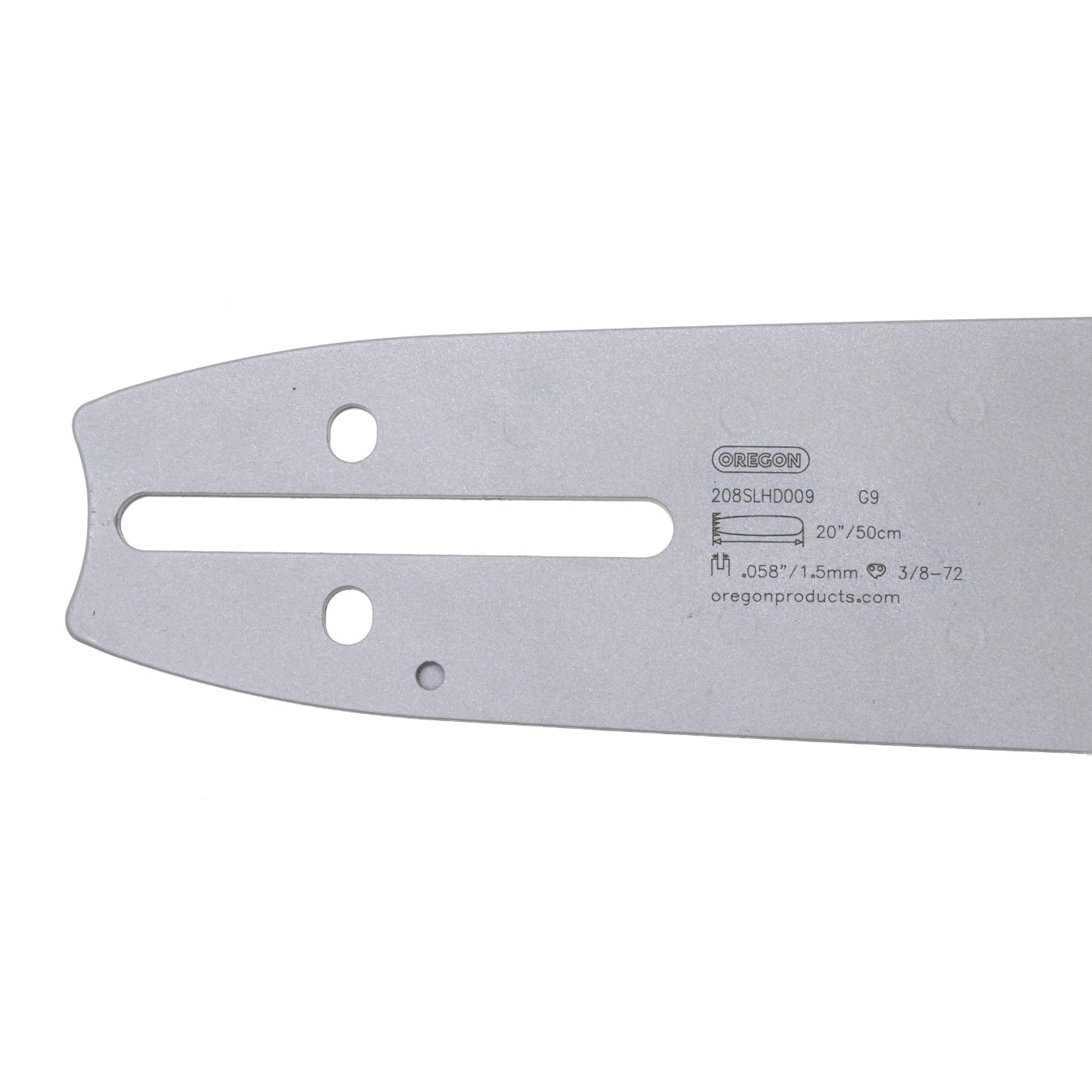 Oregon vodící lišta 208SLHD009 20" (50 cm) 3/8" .058" (1,5 mm) + 2 x HS PARTS pilový řetěz 72 článků hranatý zub pro Husqvarna 61 66 266 268 272 365 372XP 281 298 380 385 585 Solo 665 670 681 Jonsered 2077 2171 Dolmar PS6400 Shindaiwa 285