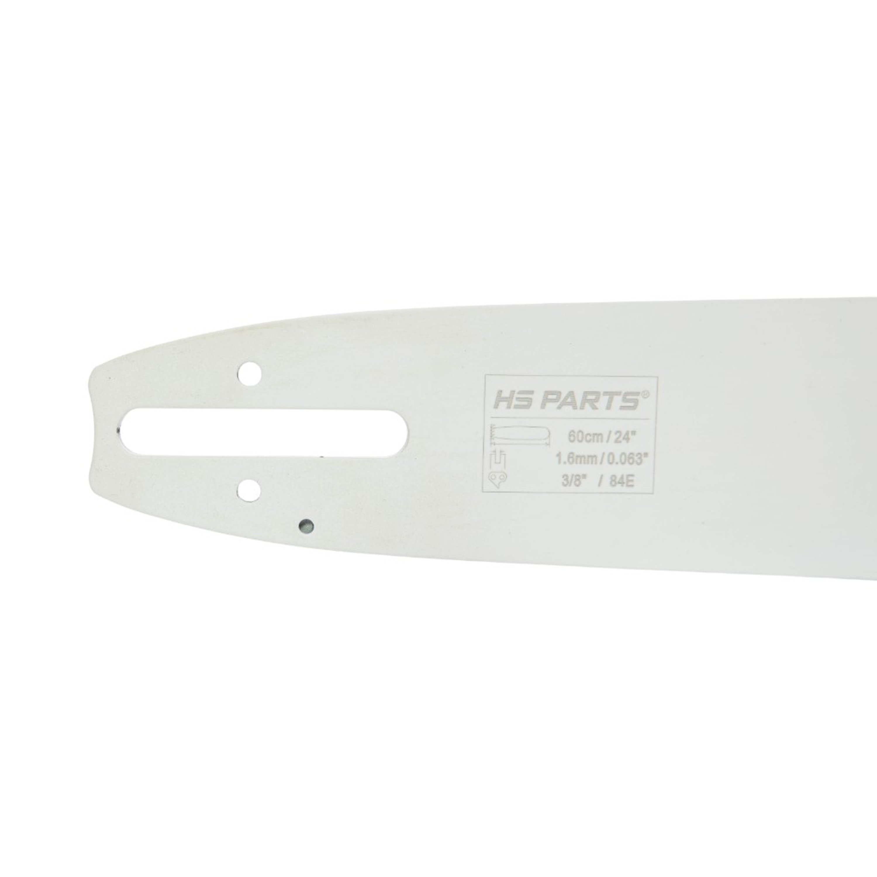 HS PARTS profesionální vodící lišta 24" (60 cm) 3/8" .063" (1,6 mm) + pilový řetěz 84 článků hranatý zub pro Stihl 030 036 042 045 MS290 MS390 MS360 MS361 MS362 MS380 MS440 MS441 MS460 MS461 MS462 MS500i MS660 MS661 MS880