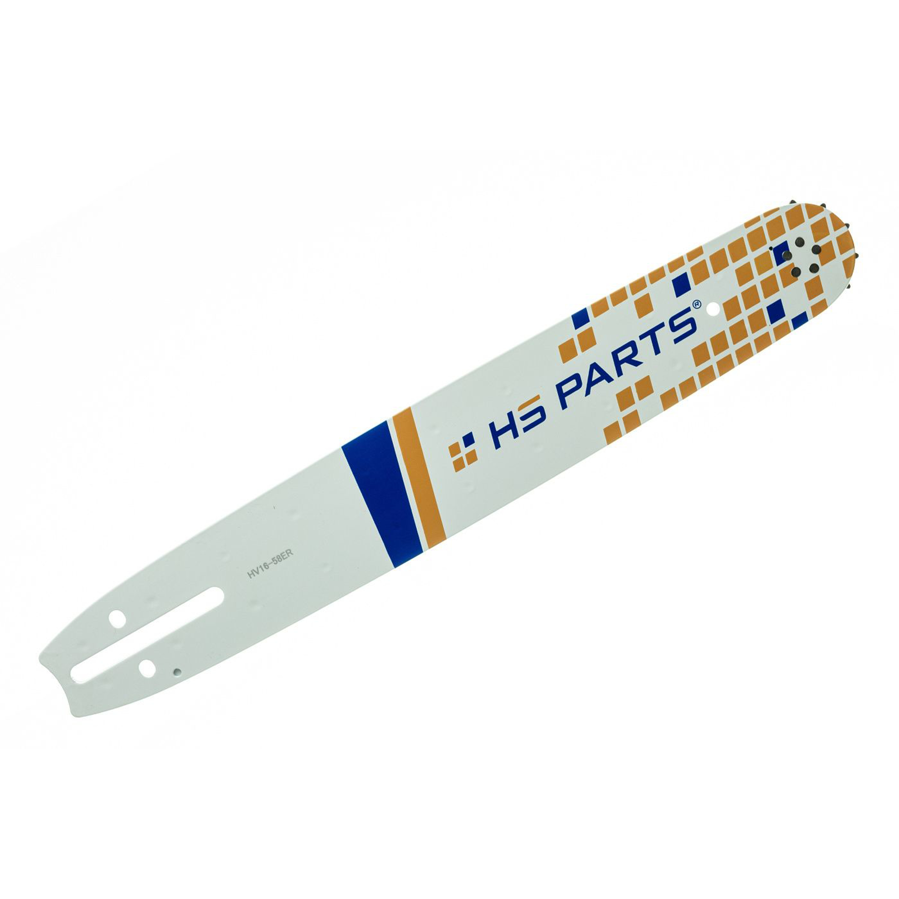 HS PARTS vodící lišta 16" (40 cm) 3/8" .058" (1,5 mm) + 2 x řetěz na podélné řezání 60 článků pro Husqvarna 61 66 266 268 272 365 372XP 385 585 Solo 665 670 681 Jonsered 2077 2171 Dolmar PS6400 Shindaiwa 285 577 Makita DCS6400 DCS7301
