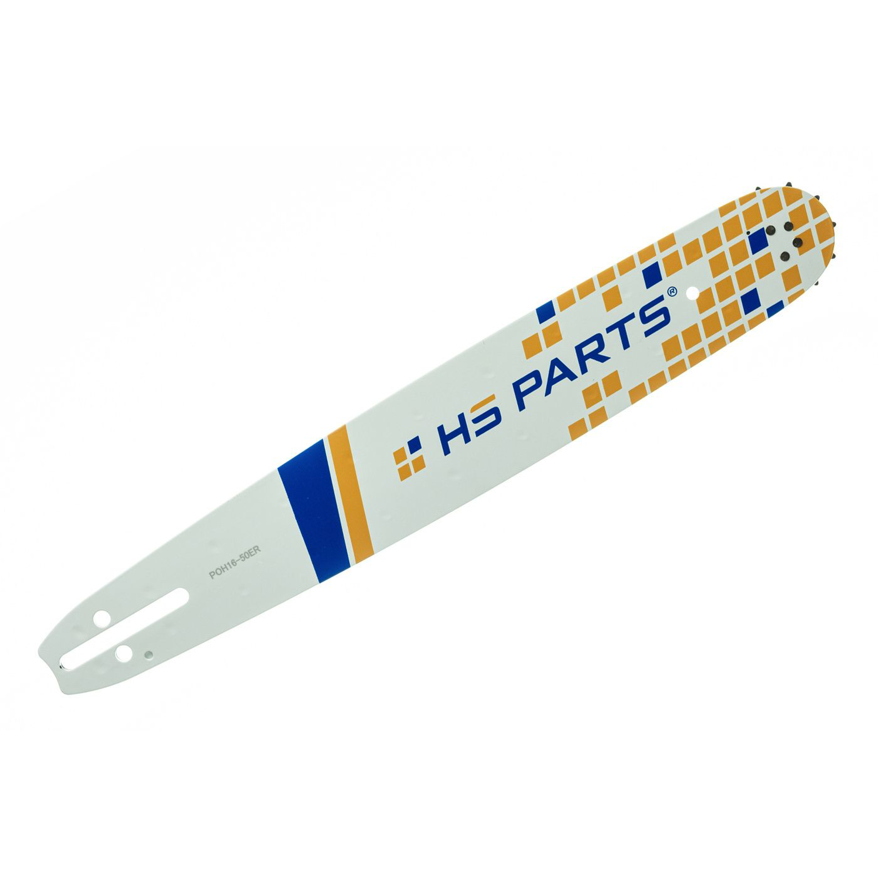 HS PARTS vodící lišta 16" (40 cm) 3/8" .050" (1,3 mm) + 2 x pilový řetěz 60 článků hranatý zub pro Husqvarna 246 254 262 345 357 455 460 555 560 Jonsered 2054 CS2260 Dolmar 111 112 115 PS540 Solo 613 614 650 Oleomac 162 956 962