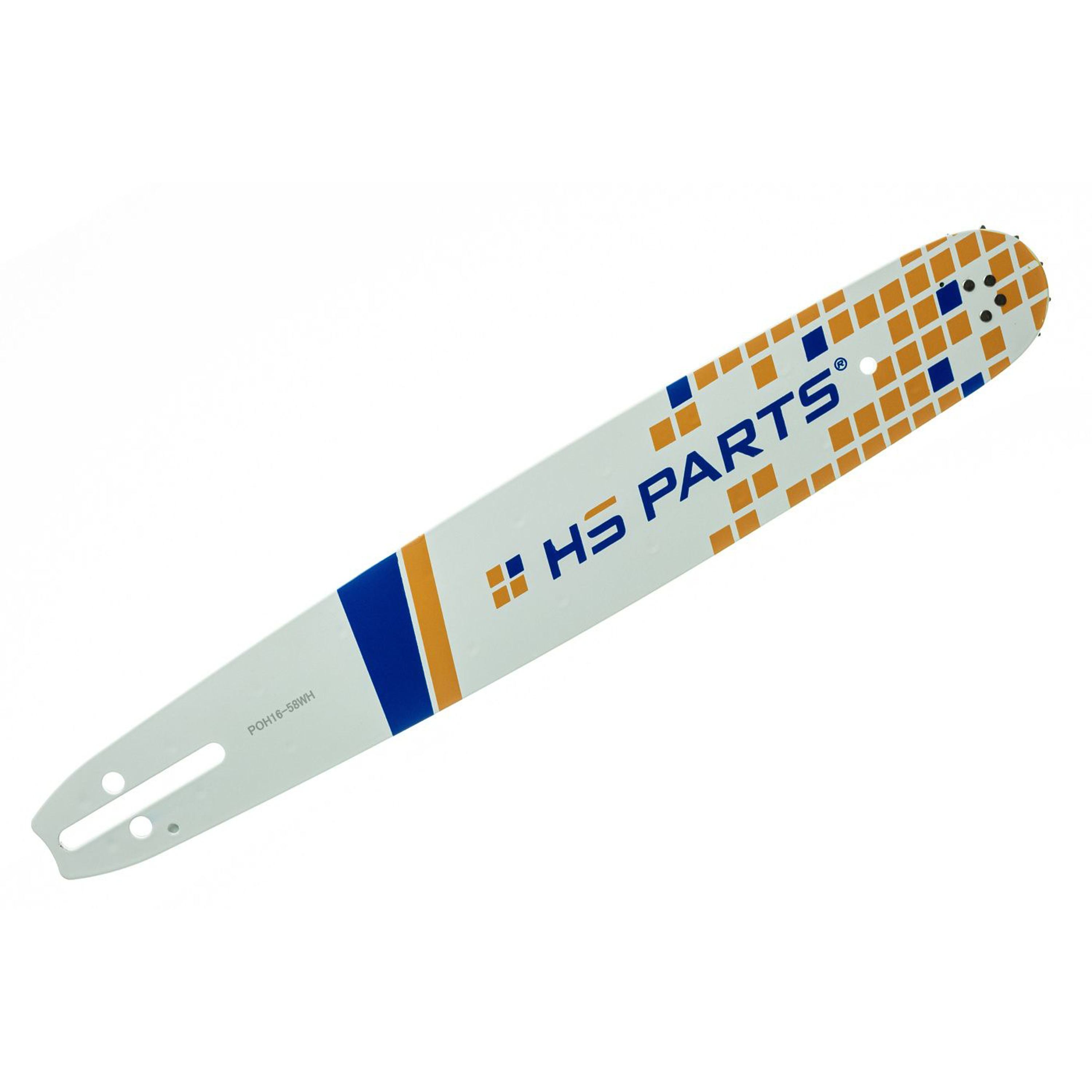 HS PARTS vodící lišta 16" (40 cm) .325" .058" (1,5 mm) + 2 x pilový řetěz 66 článků hranatý zub pro Husqvarna 36 45 55 136 154 254 257 262 345 346 357 435 445 460 Jonsered 2054 2152 2155 CS2149W Dolmar 111 112 116 Oleomac 947 952 962