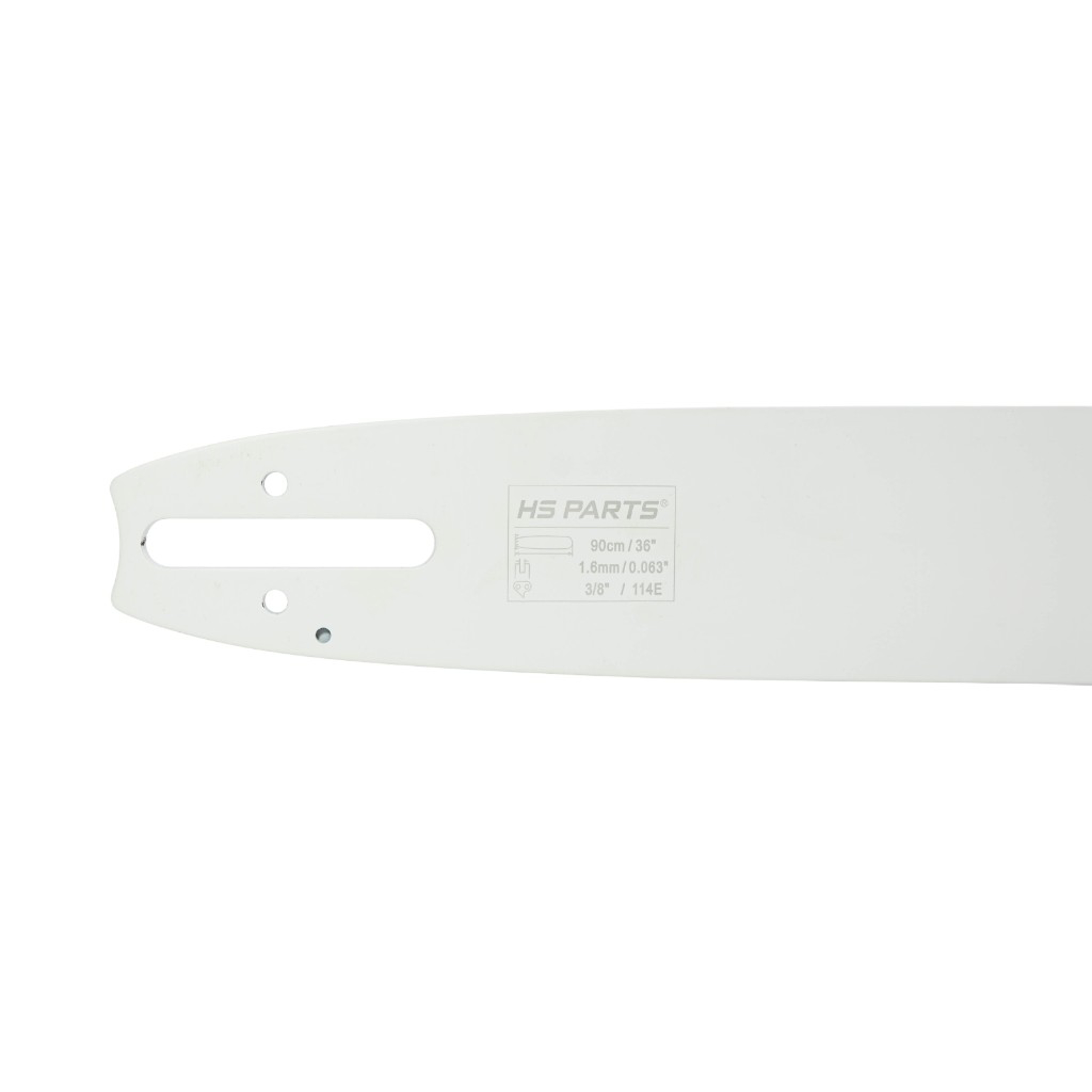 HS PARTS profesionální vodící lišta 36" (90 cm) 3/8" .063" (1,6 mm) + pilový řetěz 114 článků hranatý zub pro Stihl 030 036 042 044 045 MS290 MS390 MS360 MS361 MS362 MS380 MS440 MS441 MS460 MS461 MS462 MS500i MS660 MS661 MS880