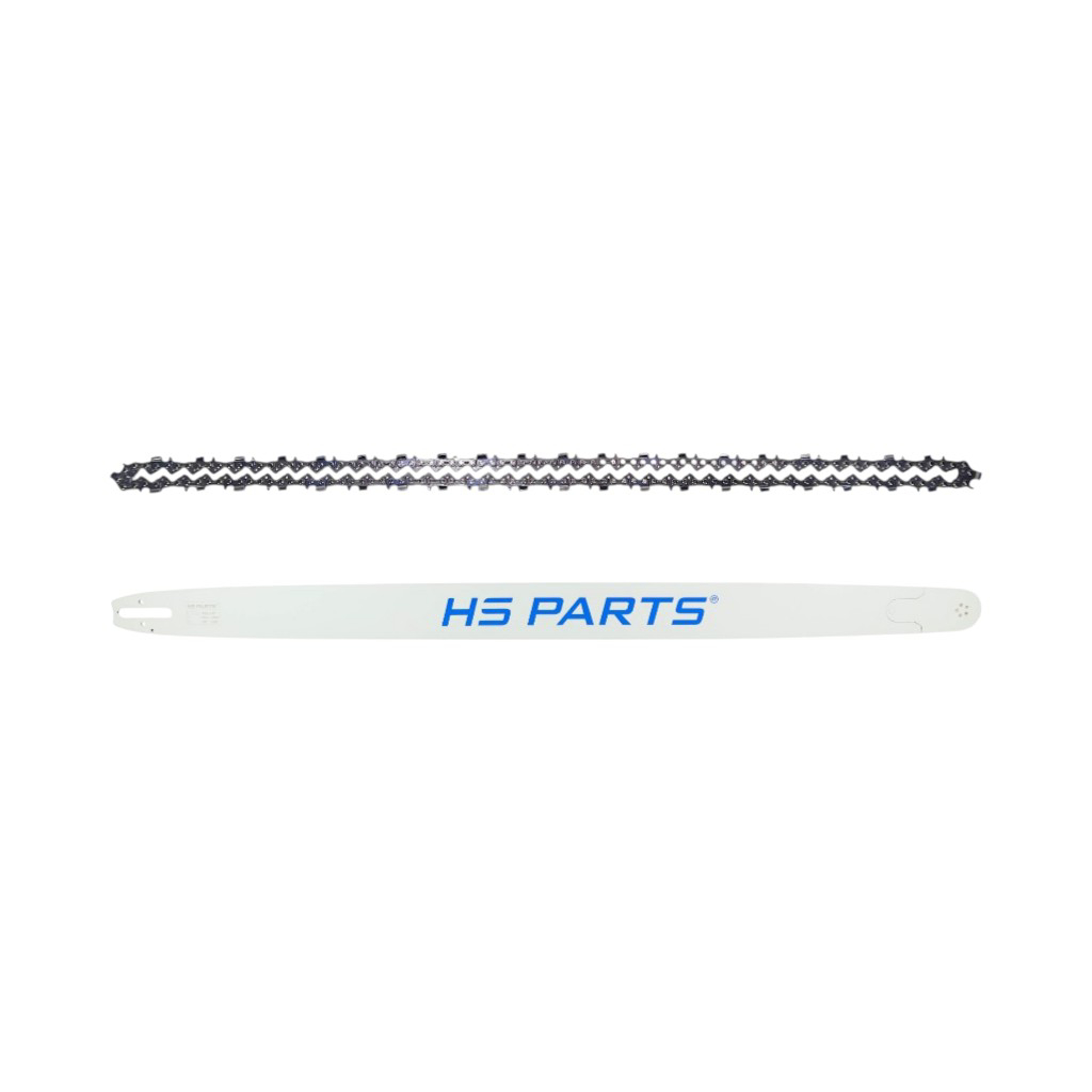HS PARTS profesionální vodící lišta 42" (106 cm) 3/8" .063" (1,6 mm) + pilový řetěz 135 článků hranatý zub pro Stihl 030 036 042 044 045 MS290 MS390 MS360 MS361 MS362 MS380 MS440 MS441 MS460 MS461 MS462 MS500i MS660 MS661 MS880