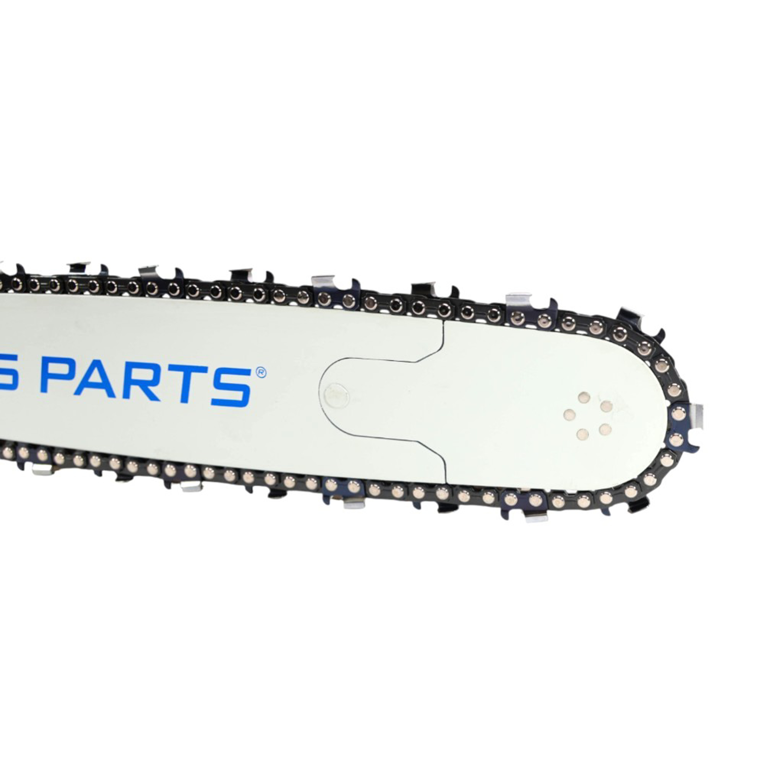 HS PARTS profesionální vodící lišta 16" (40 cm) 3/8" .058" (1,5 mm) + pilový řetěz 60 článků hranatý zub pro Husqvarna 246 254 262 345 357 455 460 555 560 Jonsered 2054 CS2260 Dolmar 111 112 115 Solo 613 614 Oleomac 956 962