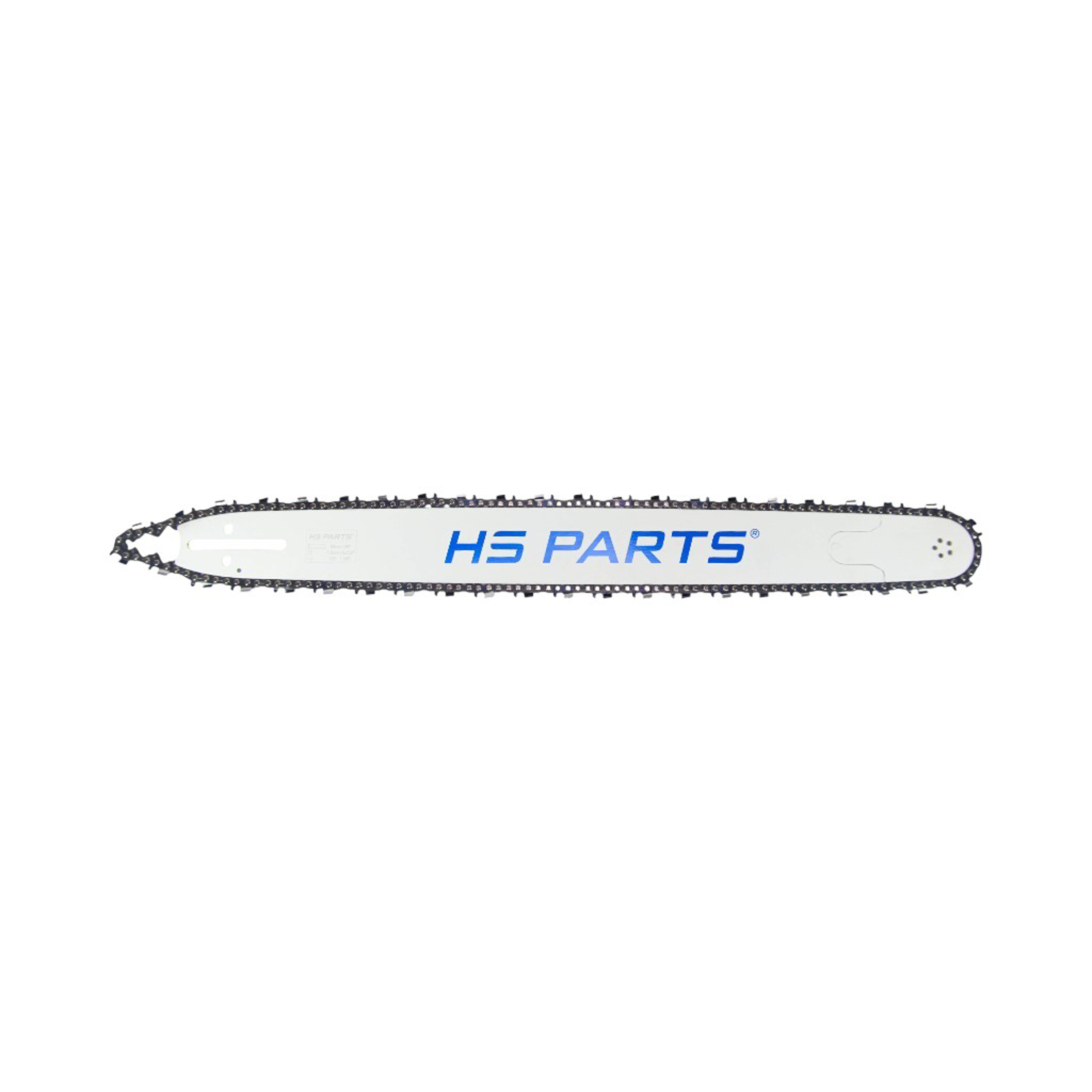 HS PARTS profesionální vodící lišta 26" (65 cm) 3/8" .058" (1,5 mm) + pilový řetěz 89 článků hranatý zub pro Husqvarna 61 66 266 268 272 365 372XP 380 585 Solo 665 681 Jonsered 2077 2171 Dolmar PS6400 Makita DCS6400