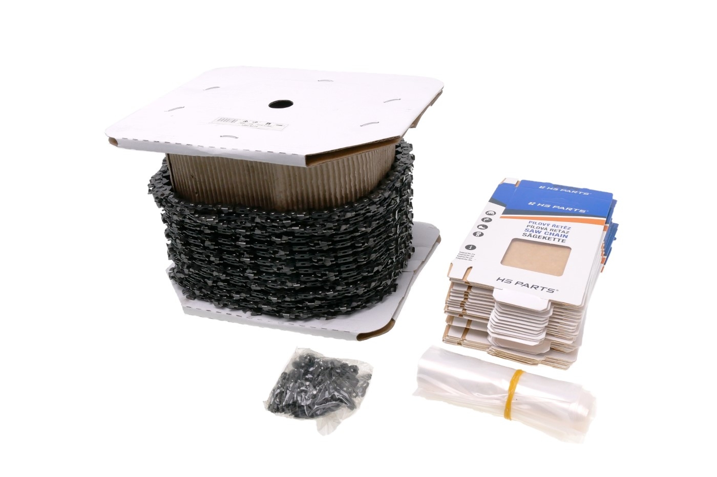 HS PARTS řetězová role s karbidovými hroty .325" .050" (1,3 mm) 1848 článků hranatý zub pro Husqvarna 36 40 55 154 242 254 262 339XP 346XP 357 435 440 444 450 460 455E 550XPMARKII