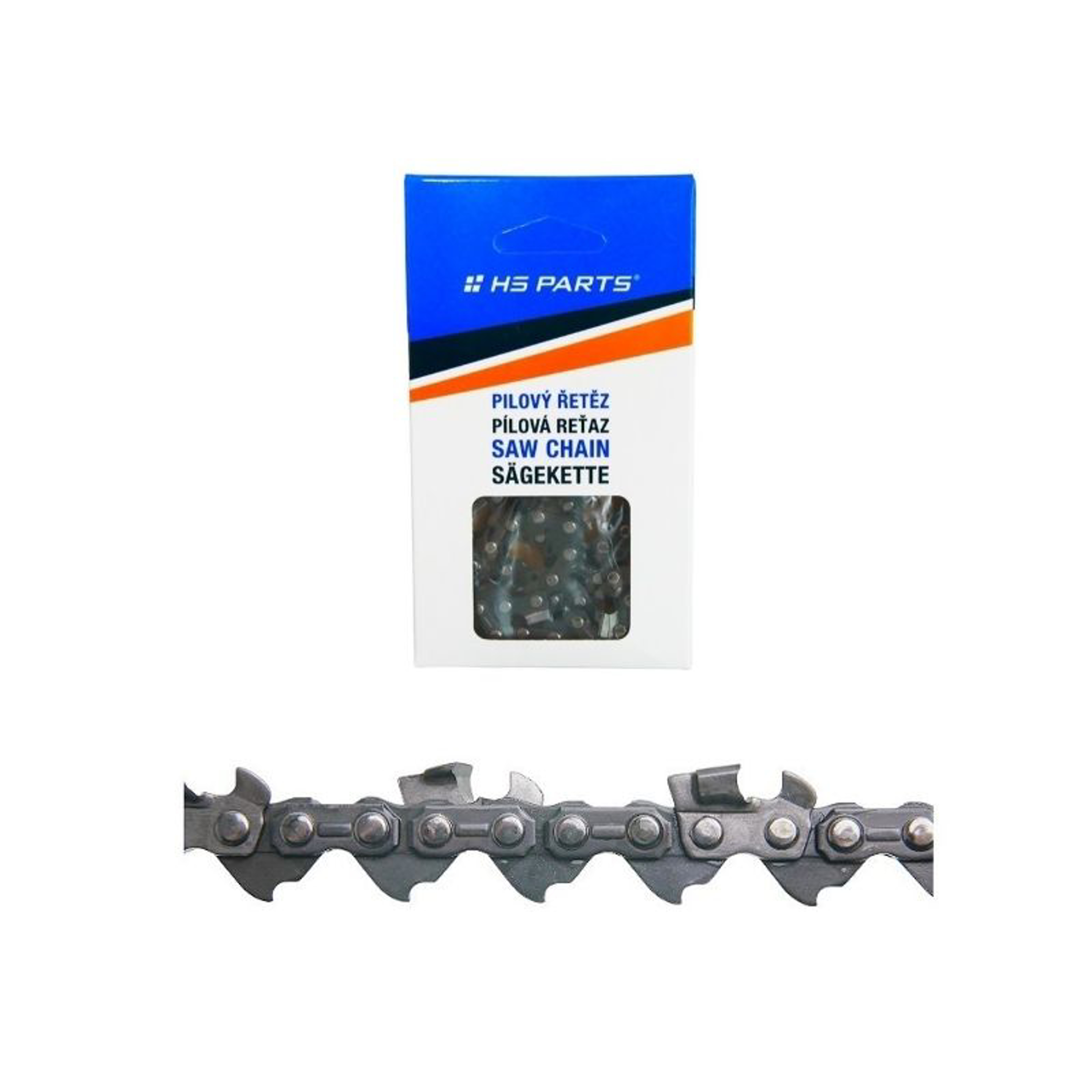 HS PARTS Pilový řetěz s karbidovými hroty .325" .050" (1,3 mm) 66 článků hranatý zub pro Husqvarna 36 40 42 45 51 55 240 242 254 257 262 338XPT 340 345 346 351 353 359 435 445 450 455 460