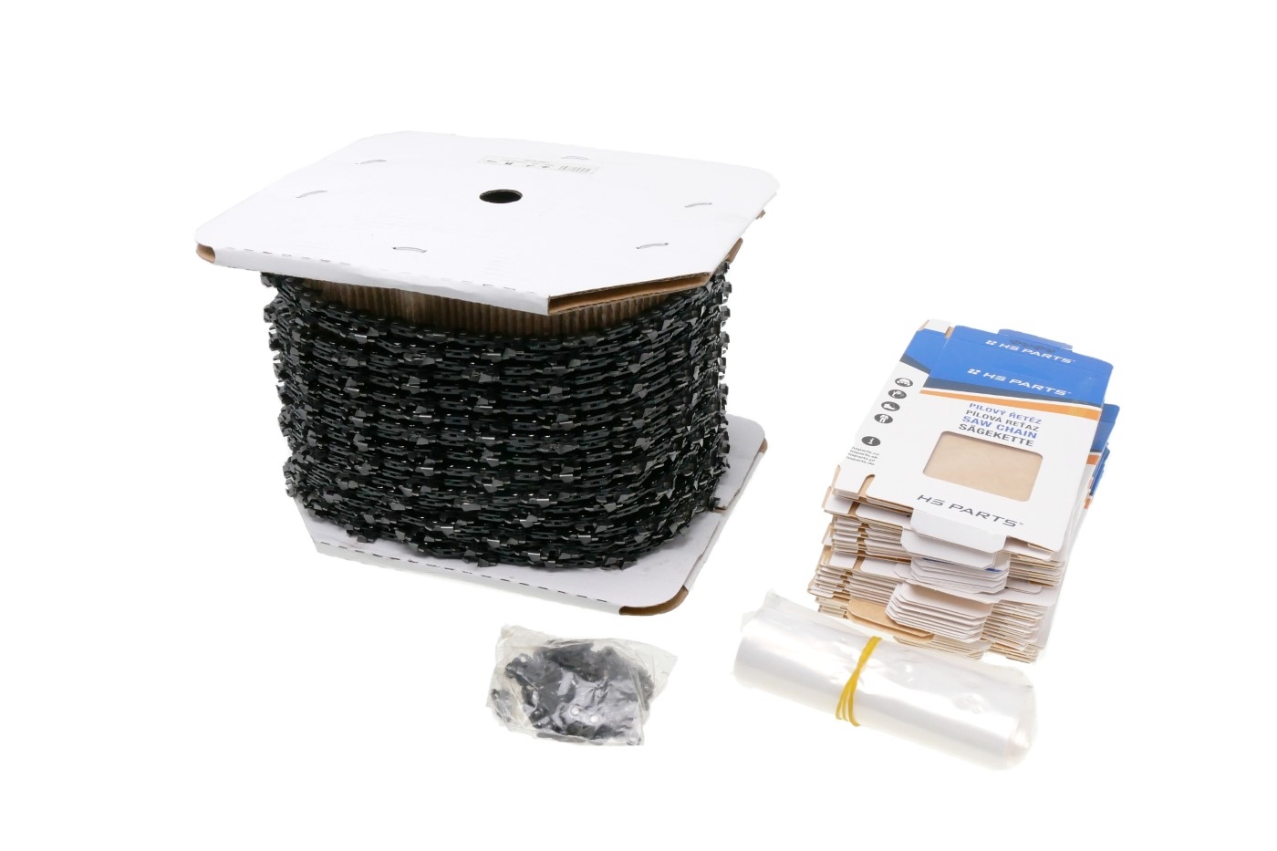 HS PARTS řetězová role s karbidovými hroty .325" .058" (1,5 mm) 1848 článků hranatý zub pro Husqvarna 36 40 55 154 242 254 262 339XP 346XP 357 435 440 444 450 460 455E 550XPMARKII