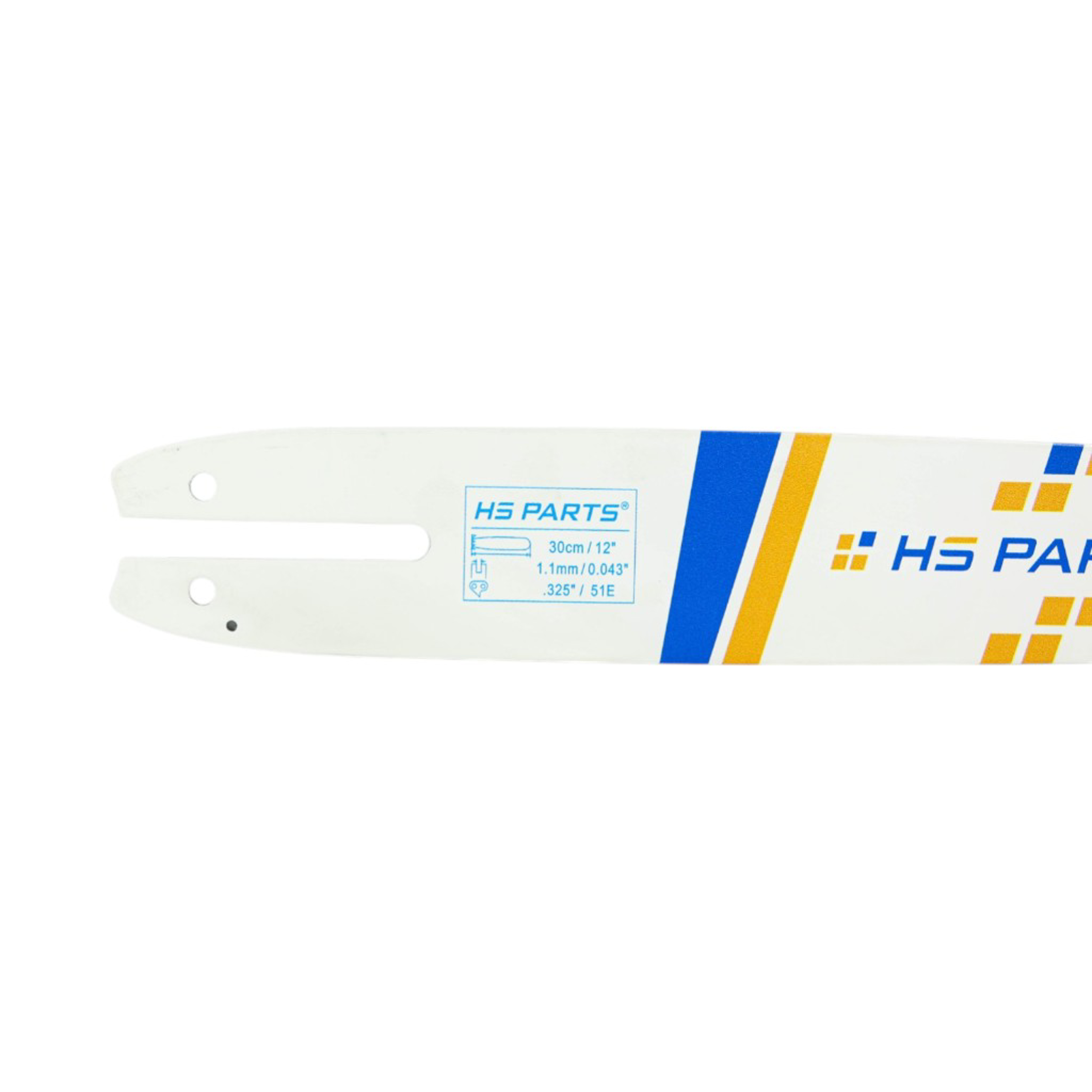 HS PARTS vodící lišta 12" (30 cm) .325" .043" (1,1 mm) + pilový řetěz 51 článků hranatý zub pro Stihl MS150T MS151 MS162 MS170 MS171 MS172 MS180 MS181 MS192T MS193 MS194T MS201 MS211 MS212