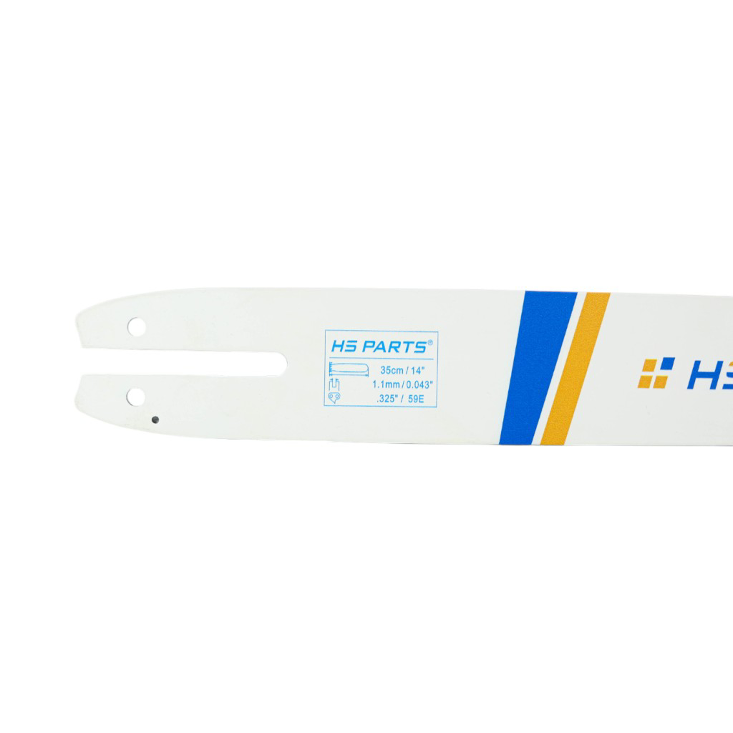 HS PARTS vodící lišta 14" (35 cm) .325" .043" (1,1 mm) + pilový řetěz 59 článků hranatý zub pro Stihl MS150 MS150T MS151 MSA161T MS162 MS170 MS171 MS172 MS180 MS181 MS192T MS193 MS194T MS200 MS201 MS211 MS212