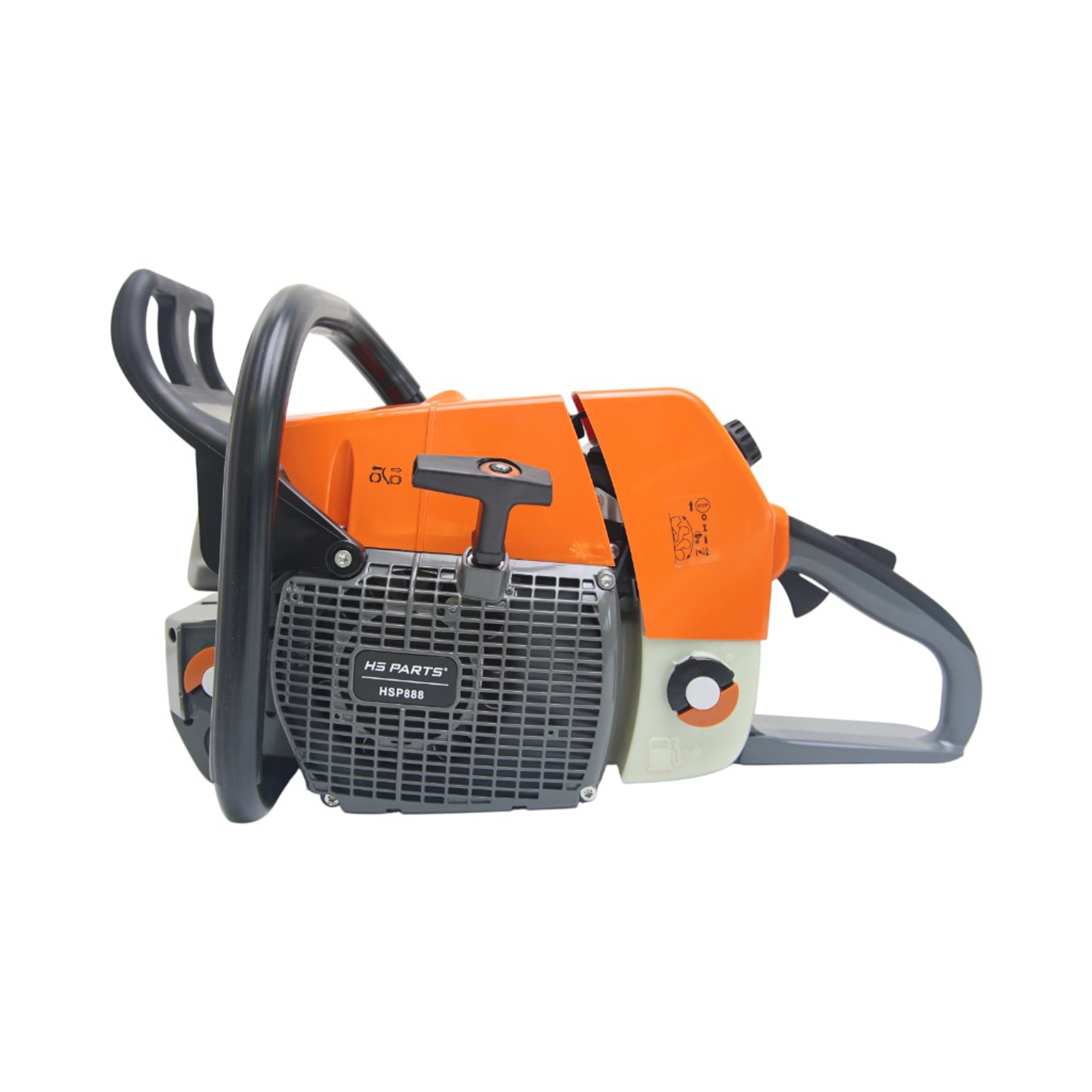 Kompletní profesionální motor pro řetězové pily HSH888 obsah 122 ccm výkon 6,4 kW (8,7 PS)