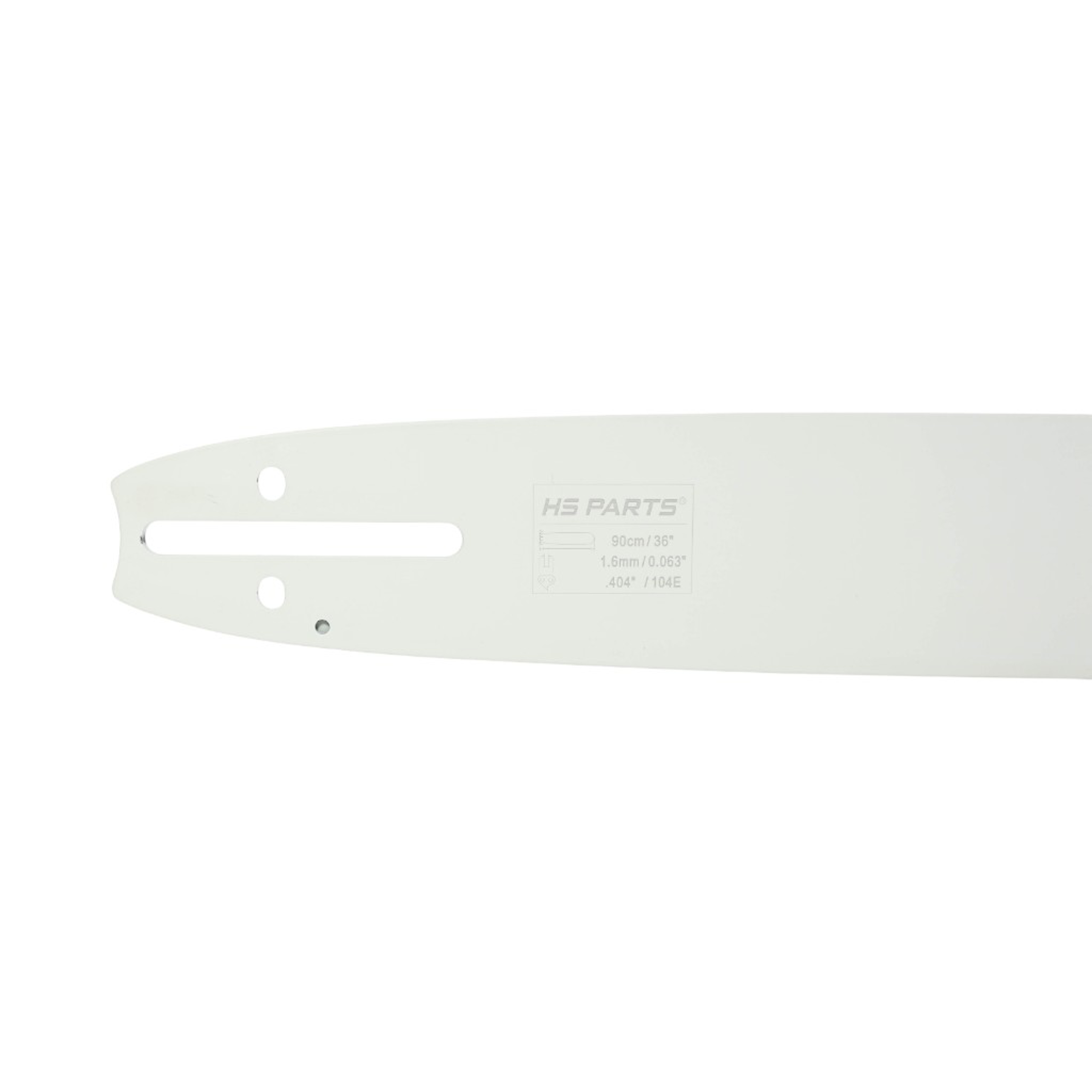 HS PARTS profesionální vodící lišta 36" (90 cm) .404" .063" (1,6 mm) + pilový řetěz 104 článků hranatý zub pro Husqvarna 61 66 268 288 385 390XP 575XP 3120XP Jonsered 2095 625 820 CS2172 Solo 667 681 694 Shindaiwa 680 757