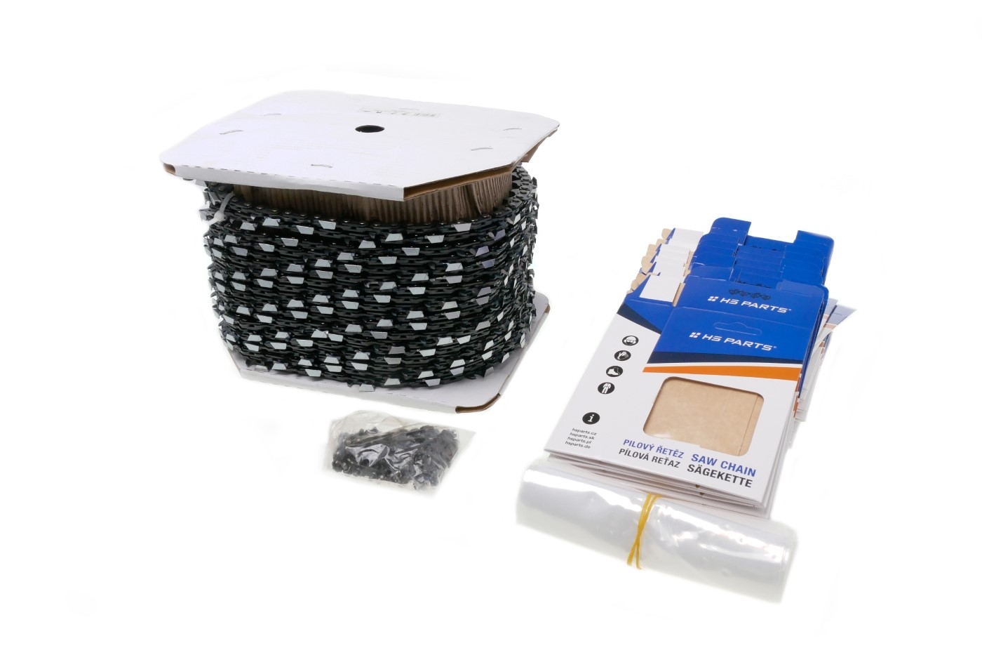 HS PARTS řetězová role .404" .063" (1,6 mm) 1480 článků pro Stihl 050 051 070 075 090 084 088 MS880 MS881