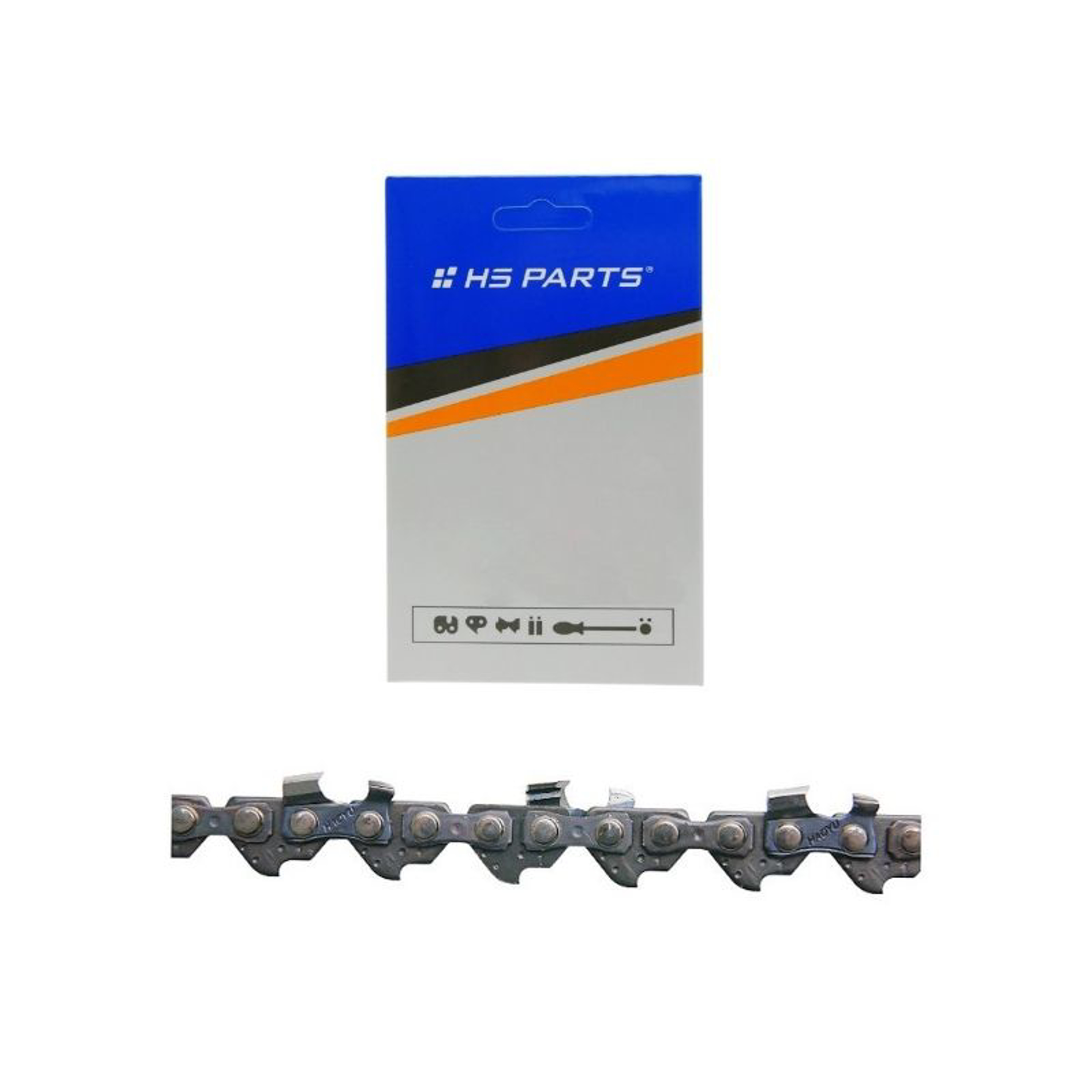 HS PARTS pilový řetěz 1/4" .043" (1,1 mm) 65 článků kulatý zub pro Stihl MSA161T MSA160T