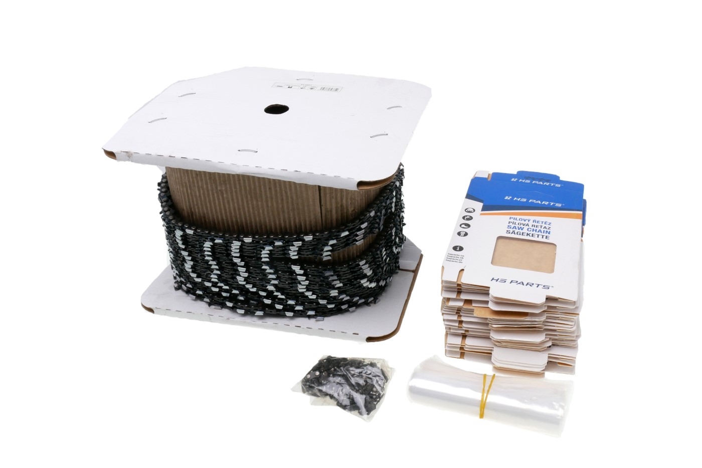HS PARTS řetězová role 1/4" .050" (1,3 mm) 2392 článků pro Stihl 009 017 018 MS170 MS180 MS181 MS210 MS230 MS211 MS250 Husqvarna 136 137 339XP 236 240 334T Echo CS301 CS346