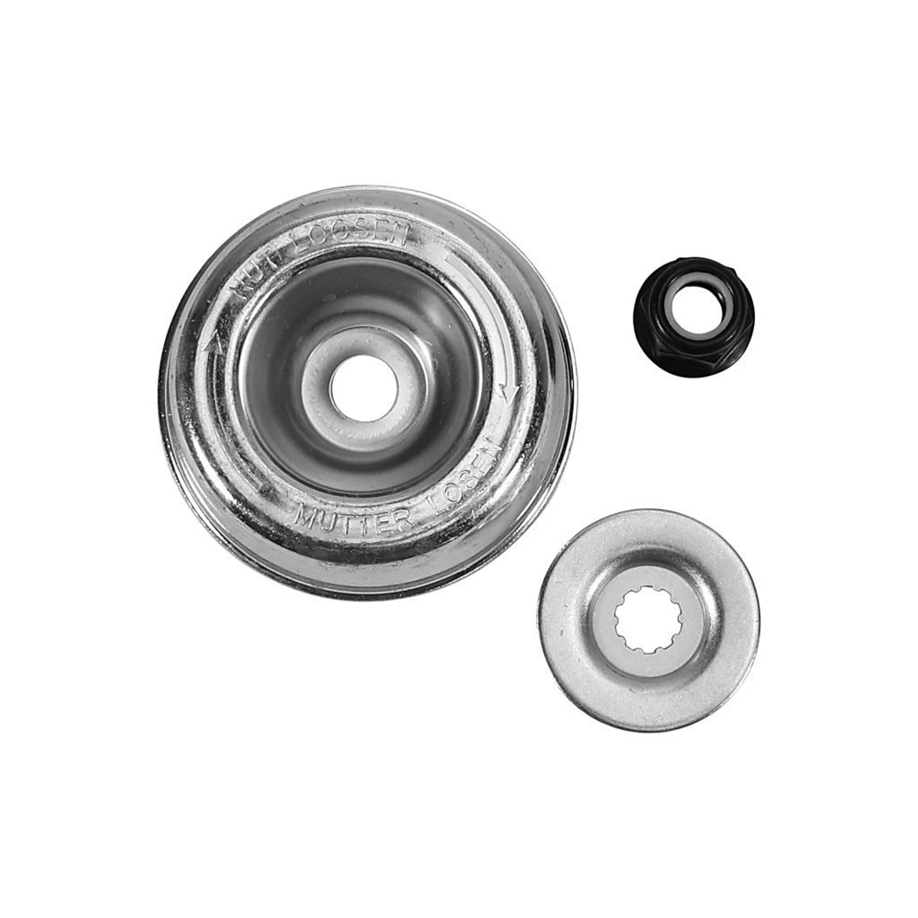 Sada podložek a matice pod žací nůž pro křovinořezy Stihl FS160 FS180 FS220 FS260 FS280 FS290 FS300 FS350 FS360 FS380 FS310 FS400 FSA400 FS410 FS450 FS460 FS480 (OEM 41477103800 41287131600 41196427600)