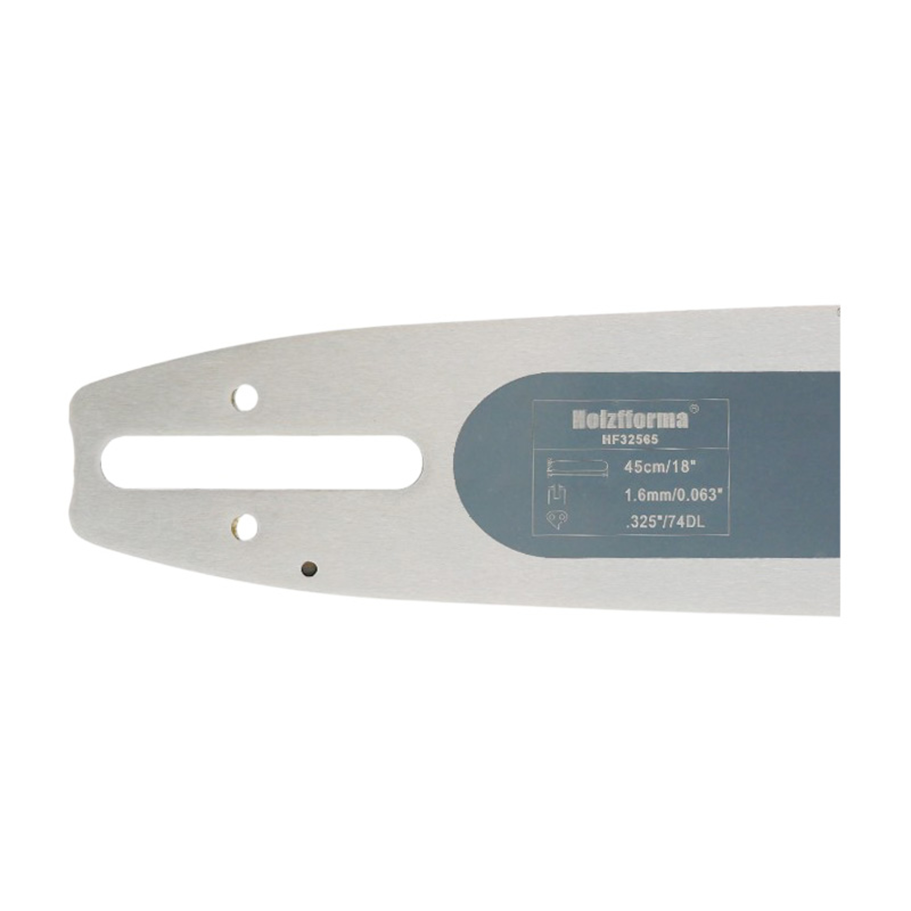 Holzfforma vodící lišta 18" (45 cm) .325" .063" (1,6 mm) 74 čl. pro Stihl 024 026 028 029 030 031 032 034 036 039 MS240 MS260 MS261 MS270 MS280 MS271 MS291 MS340 MS360 MS361 MS390 MSE220