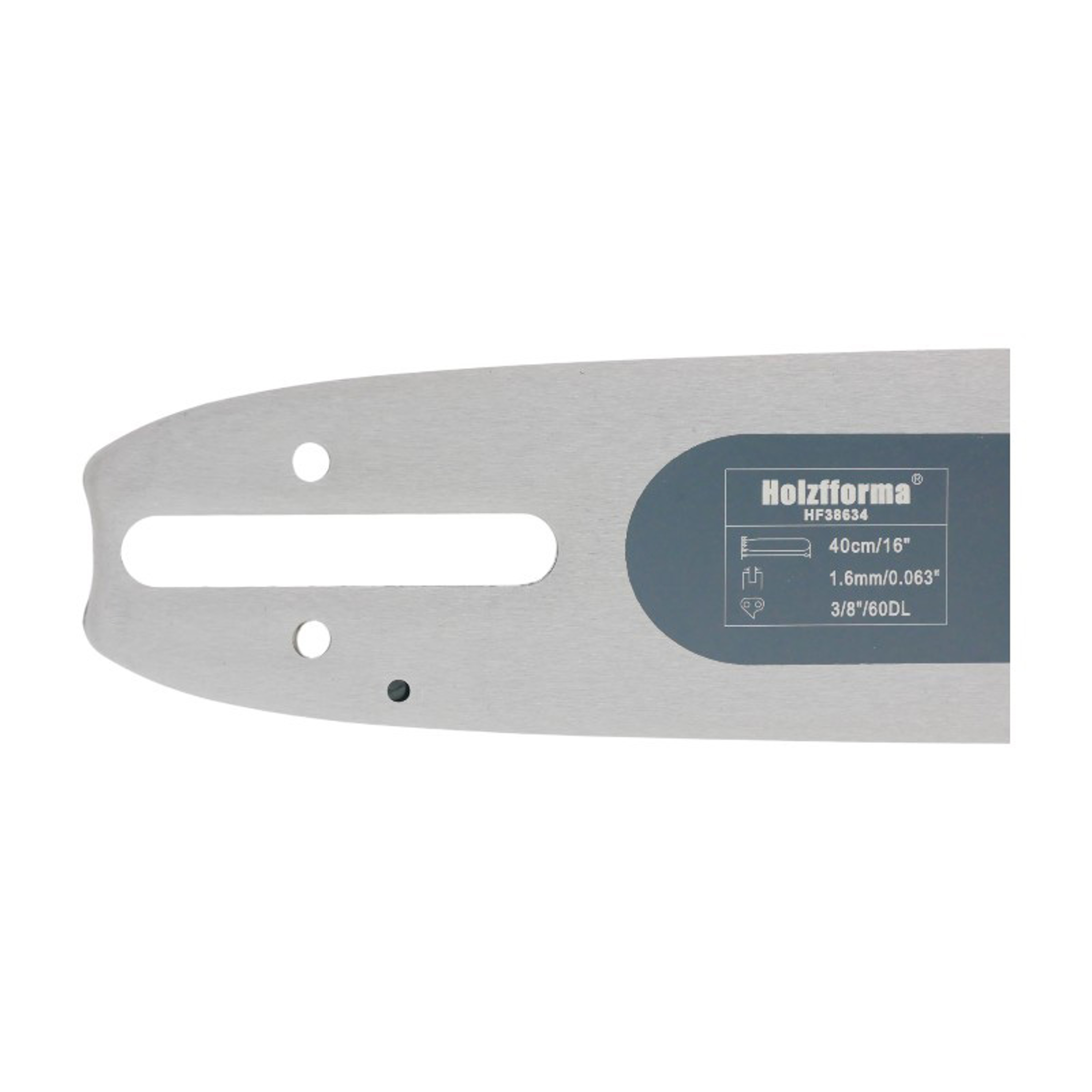 Holzfforma vodící lišta 16" (40 cm) 3/8" .063" (1,6 mm) 60 čl. pro Stihl 034 036 038 044 046 056 066 MS361 MS362 MS390 MS440 MS441 MS460 MS461 MS462 MS650 MS660 MS661 MS880