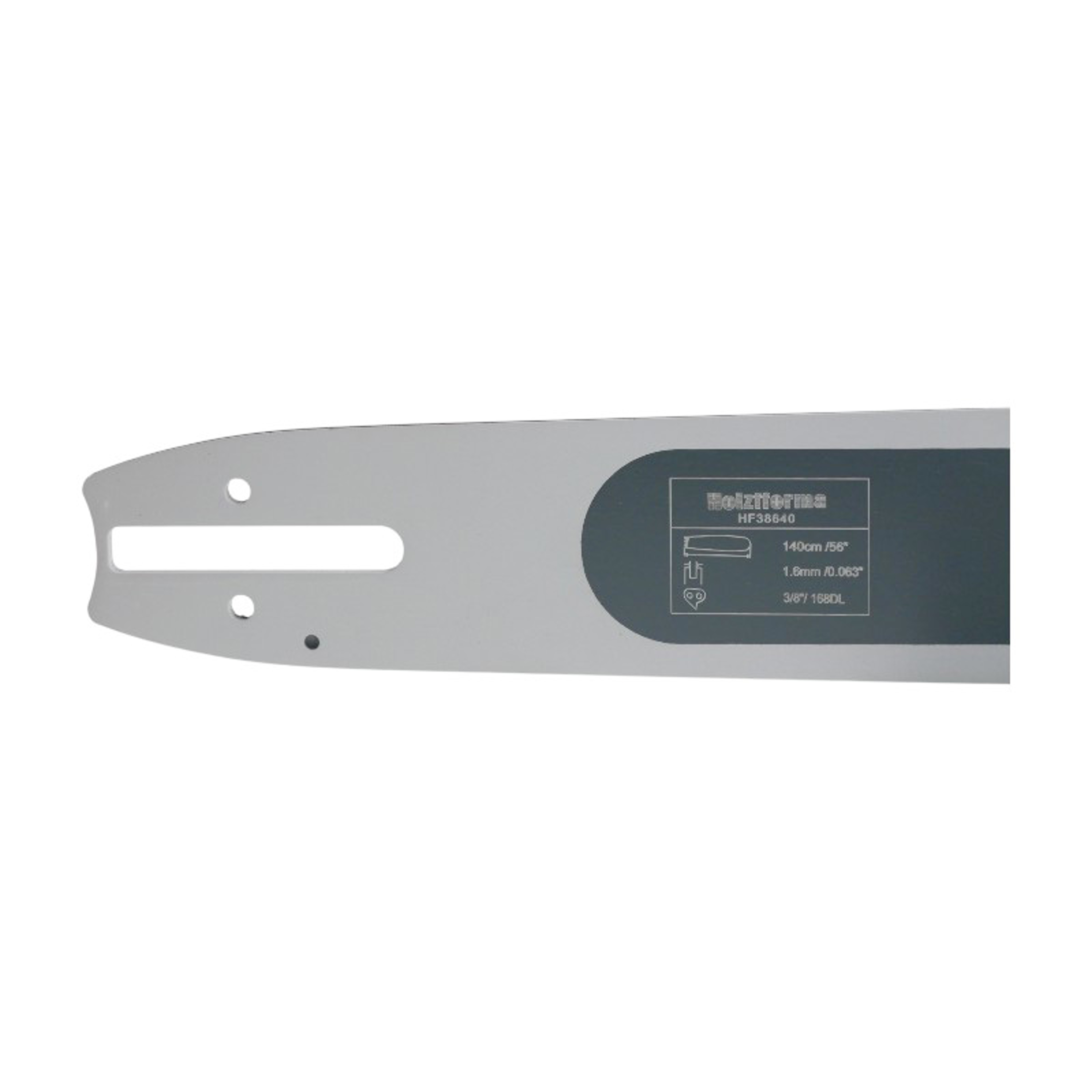 Holzfforma vodící lišta 56" (140 cm) 3/8" .063" (1,6 mm) 168 čl. pro Stihl 034 036 038 044 046 056 066 MS361 MS362 MS390 MS440 MS441 MS460 MS461 MS462 MS650 MS660 MS661 MS880