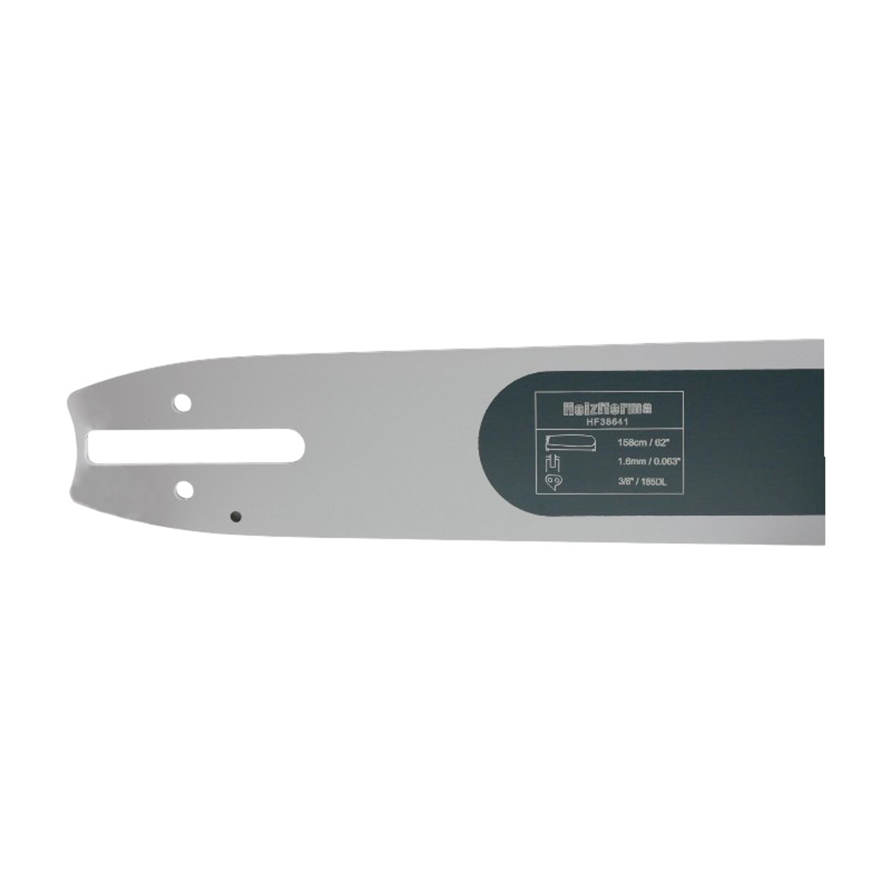Holzfforma vodící lišta 62" (158 cm) 3/8" .063" (1,6 mm) 185 čl. pro Stihl 034 036 038 044 046 056 066 MS361 MS362 MS390 MS440 MS441 MS460 MS461 MS462 MS650 MS660 MS661 MS880