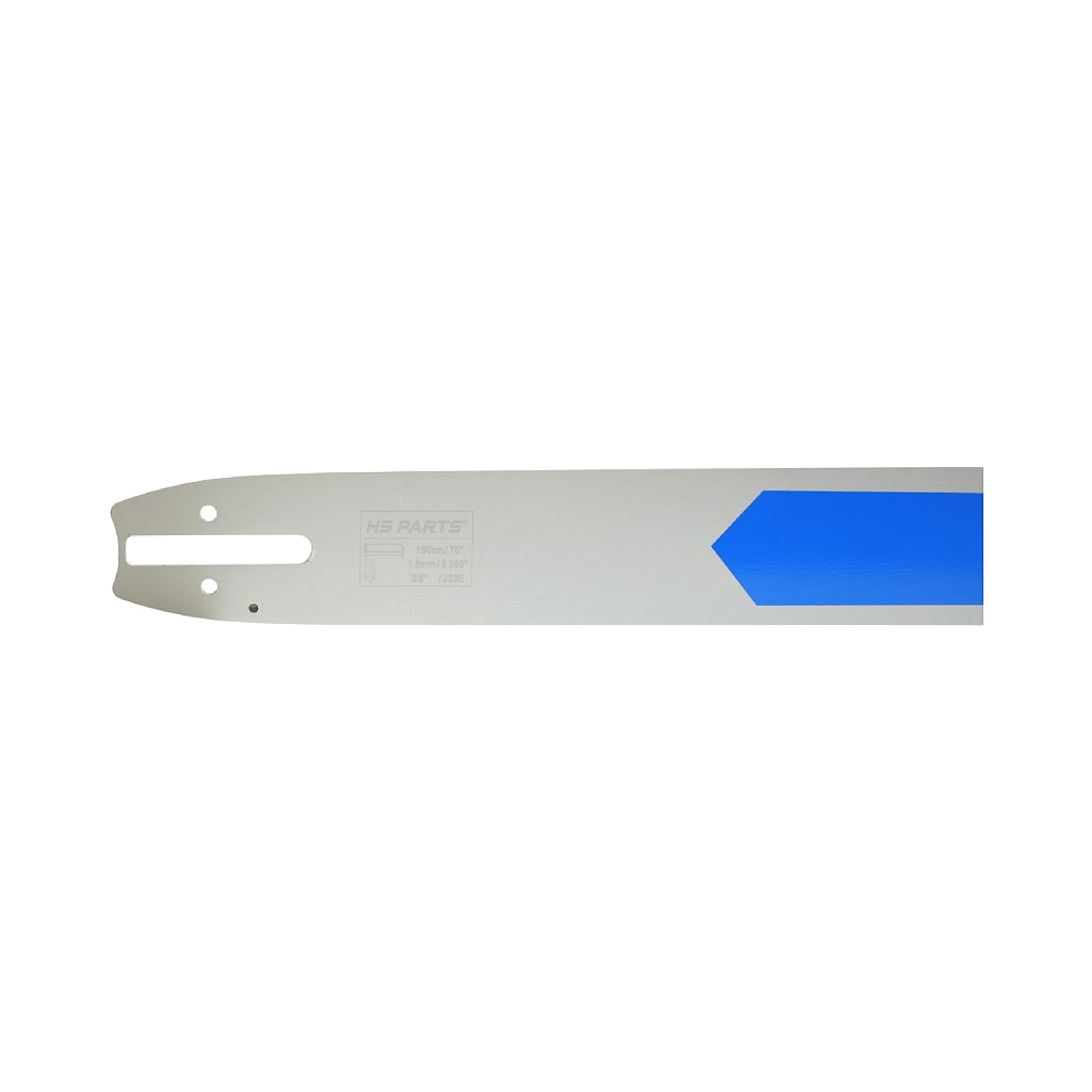 HS PARTS vodící lišta 76" (190 cm) 3/8" .063" (1,6 mm) 220 čl. pro Stihl 034 036 038 044 046 056 066 MS361 MS362 MS390 MS440 MS441 MS460 MS461 MS462 MS650 MS660 MS661 MS880