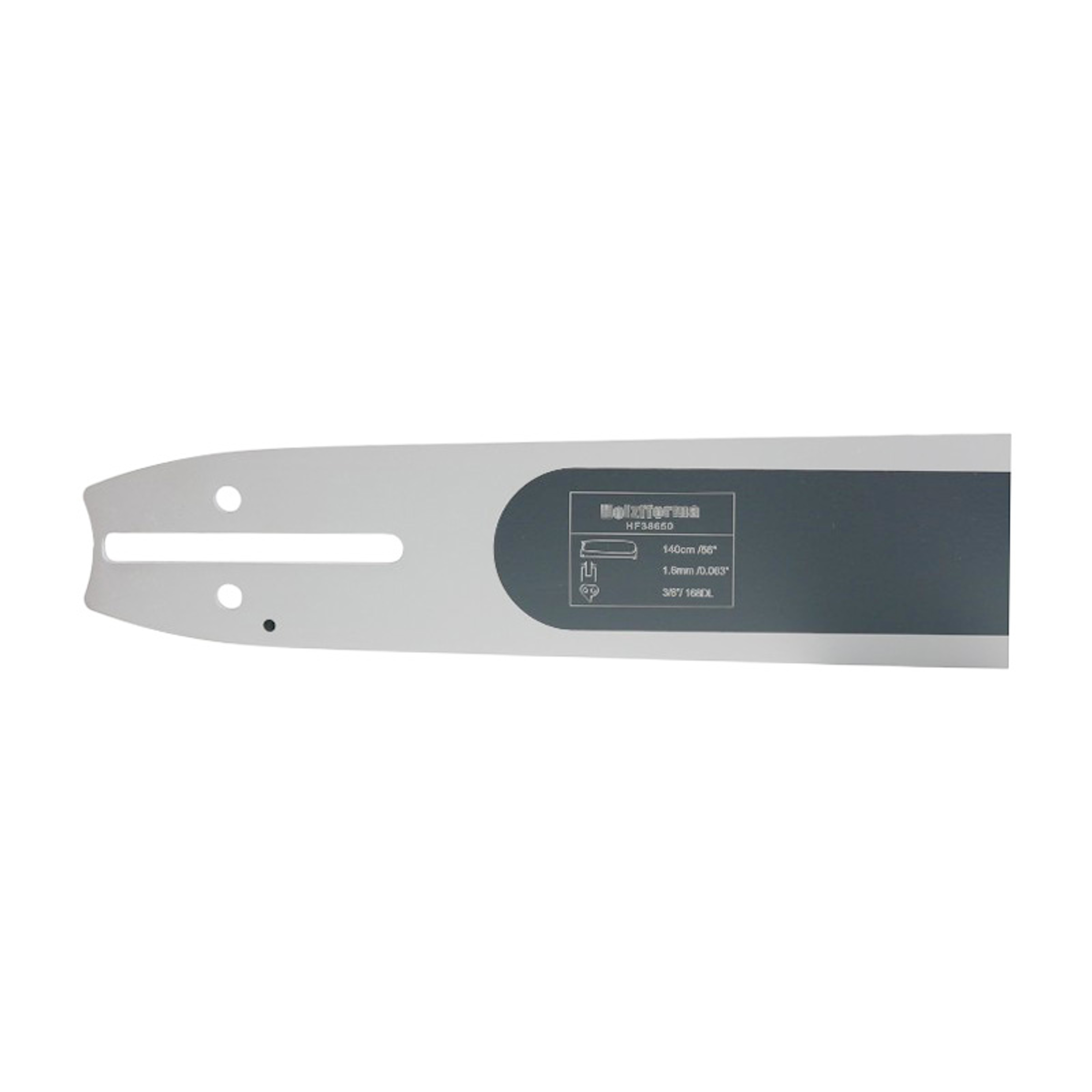 Holzfforma vodící lišta 56" (140 cm) 3/8" .063" (1,6 mm) 168 čl. pro Husqvarna 61 66 181 185 266 268 272 365 372 380 385 390 394 395 570 575 576 2100 3120 Jonsered 630 670 2165 CS2171 CS2188