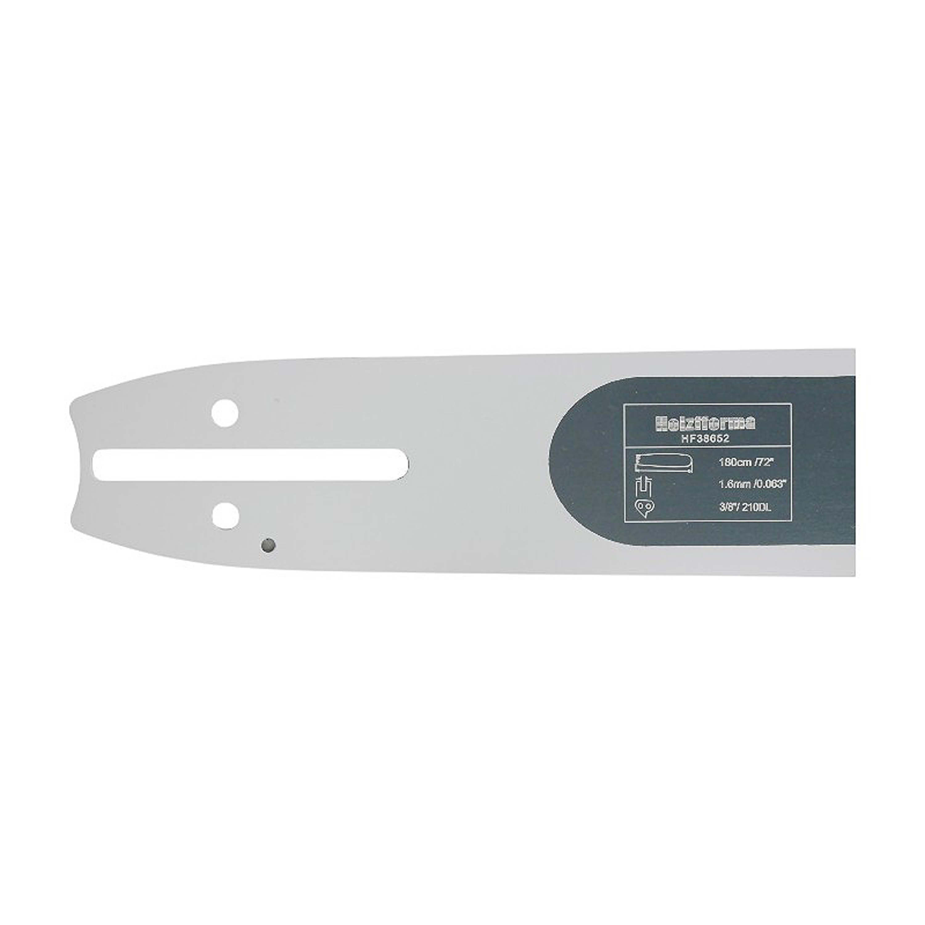 Holzfforma vodící lišta 72" (180 cm) 3/8" .063" (1,6 mm) 210 čl. pro Husqvarna 61 66 181 185 266 268 272 365 372 380 385 390 394 395 570 575 576 2100 3120 Jonsered 630 670 2165 CS2171 CS2188