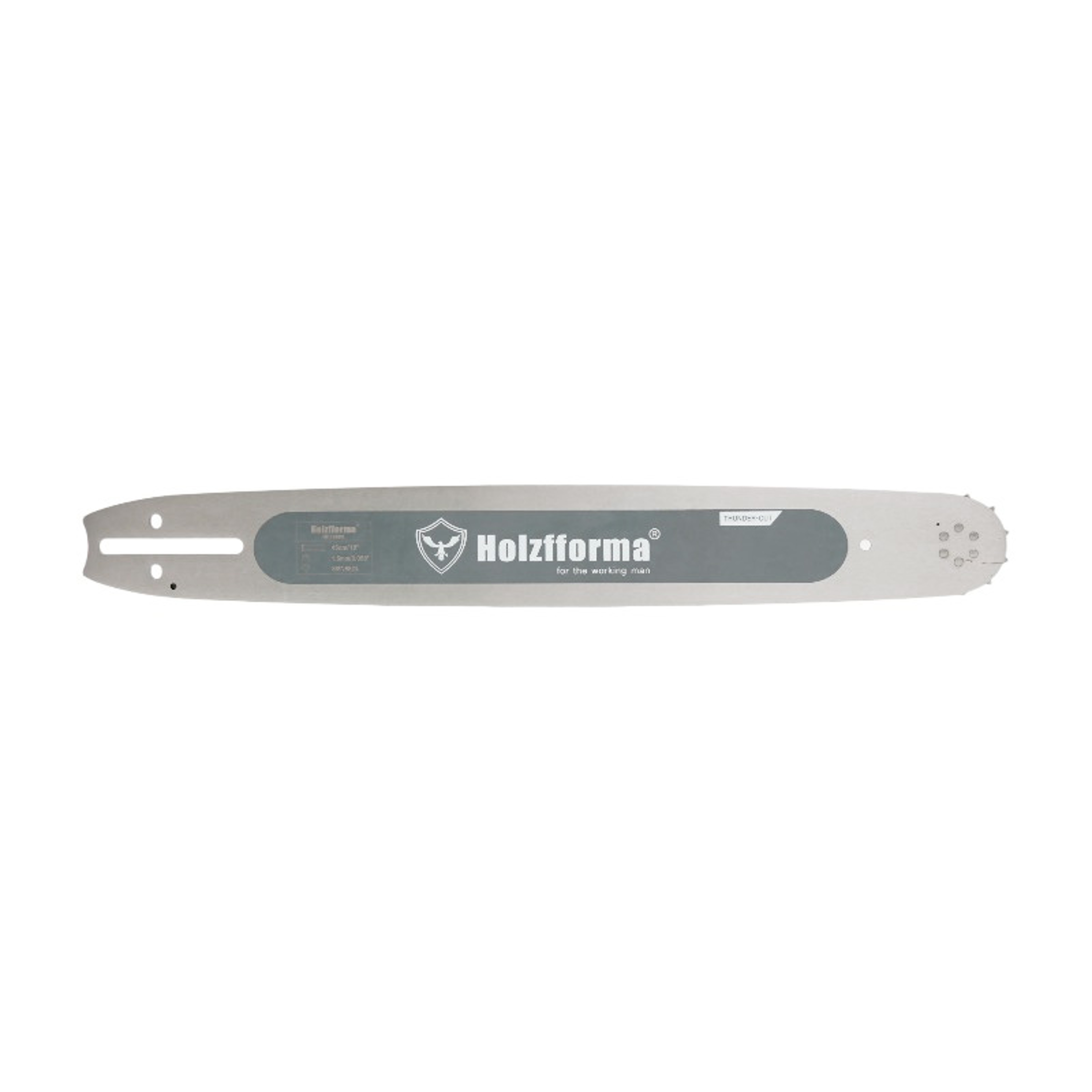 Holzfforma vodící lišta 18" (45 cm) 3/8" .058" (1,5 mm) 68 čl. pro Husqvarna 61 66 181 185 266 268 272 365 372 380 385 390 394 395 570 575 576 2100 3120 Jonsered 630 670 2165 CS2171 CS2188