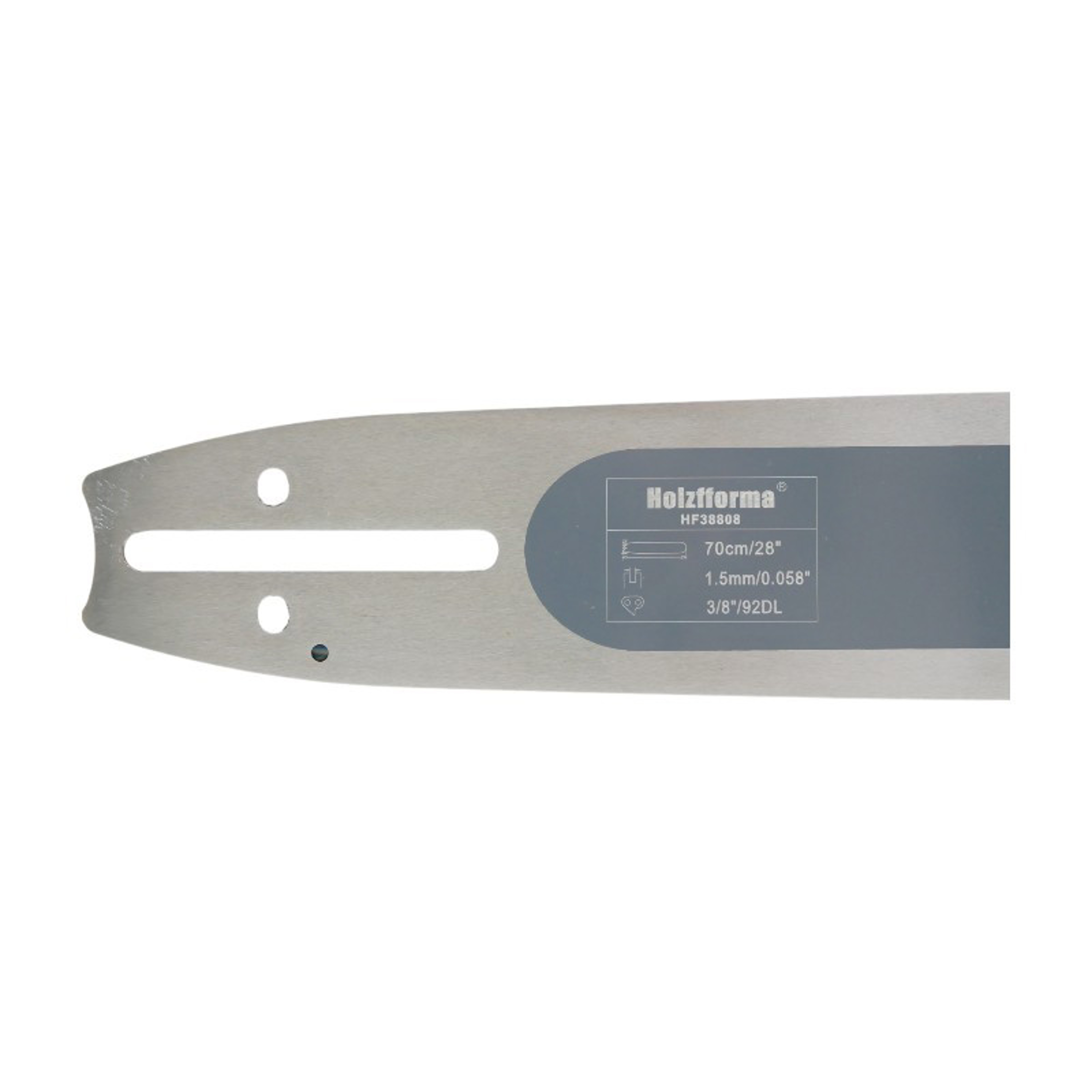 Holzfforma vodící lišta 28" (70 cm) 3/8" .058" (1,5 mm) 92 čl. pro Husqvarna 61 66 181 185 266 268 272 365 372 380 385 390 394 395 570 575 576 2100 3120 Jonsered 630 670 2165 CS2171 CS2188