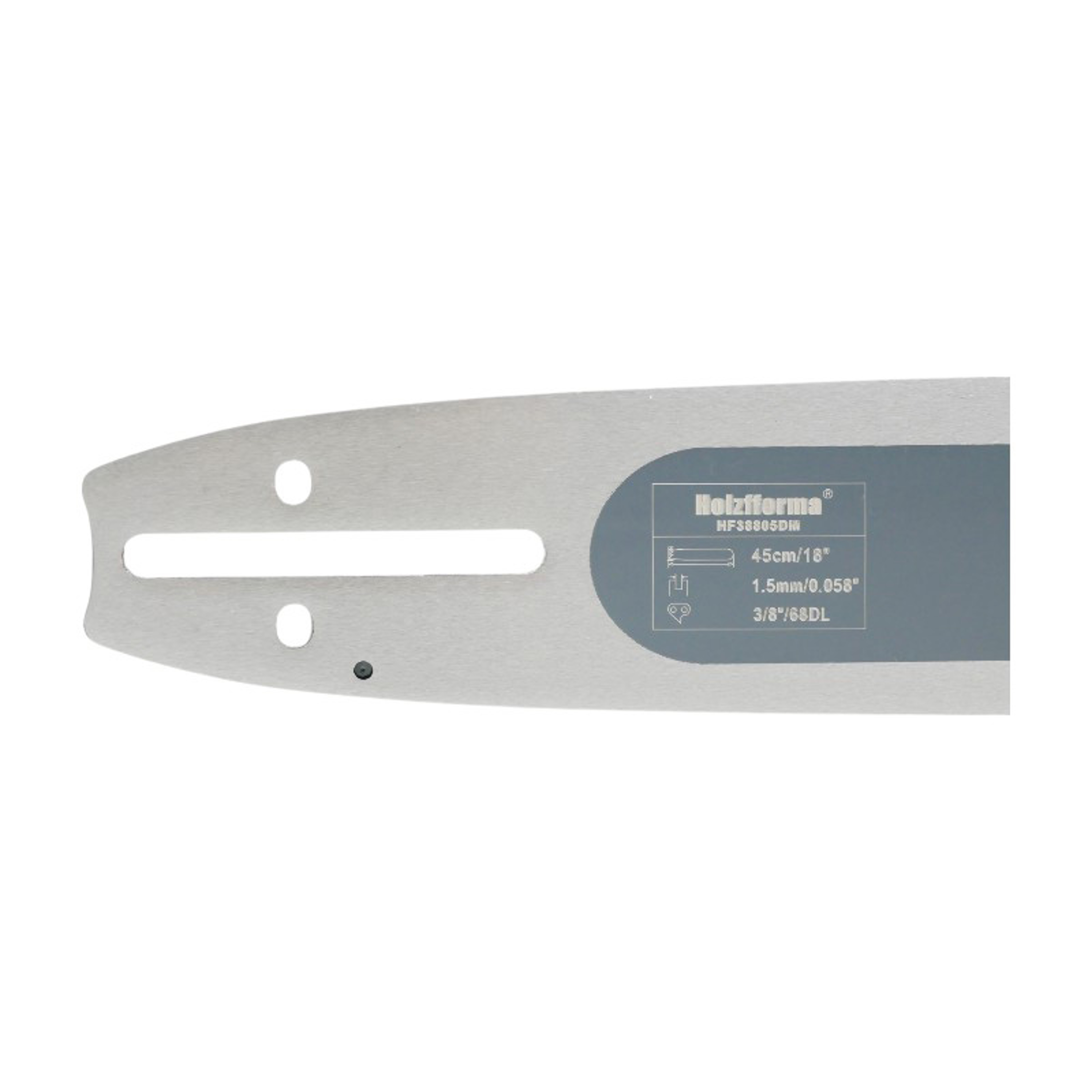 Holzfforma vodící lišta 15" (38 cm) 3/8" .058" (1,5 mm) 56 čl. pro Husqvarna 61 66 181 185 266 268 272 365 372 380 385 390 394 395 570 575 576 2100 3120 Jonsered 630 670 2165 CS2171 CS2188