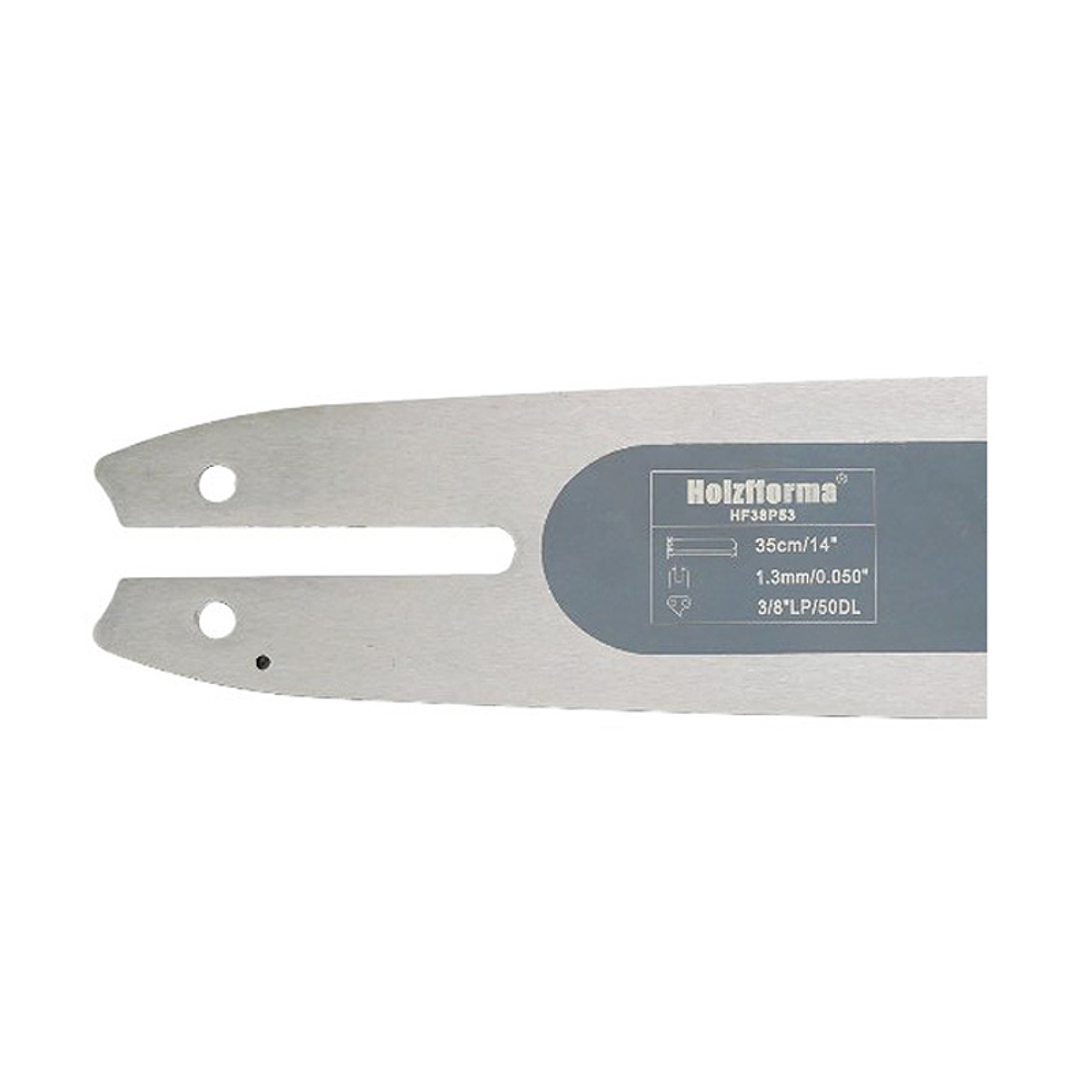 Holzfforma vodící lišta 14" (35 cm) 3/8" .050" (1,3 mm) 50 čl. pro Stihl 009 010 011 012 015 017 018 019 020 021 023 025 MS170 MS180 MS181 MS190 MS191 MS192 MS193 MS194 MS200 MS201 MS210 MS211 MS230 MS241 MS250 MS251