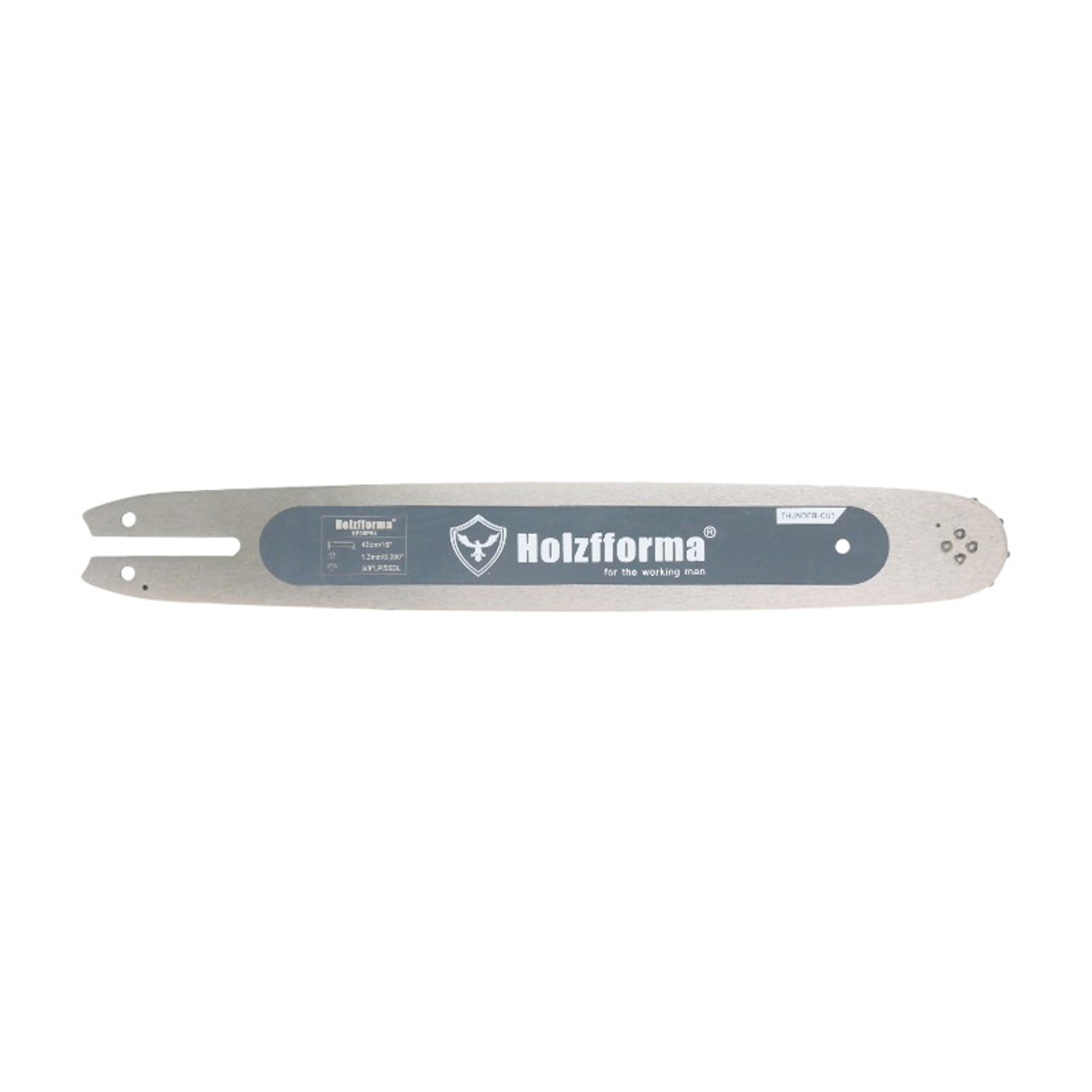 Holzfforma vodící lišta 16" (40 cm) 3/8" .050" (1,3 mm) 55 čl. pro Stihl 009 010 011 012 015 017 018 019 020 021 023 025 MS170 MS180 MS181 MS190 MS191 MS192 MS193 MS194 MS200 MS201 MS210 MS211 MS230 MS241 MS250 MS251