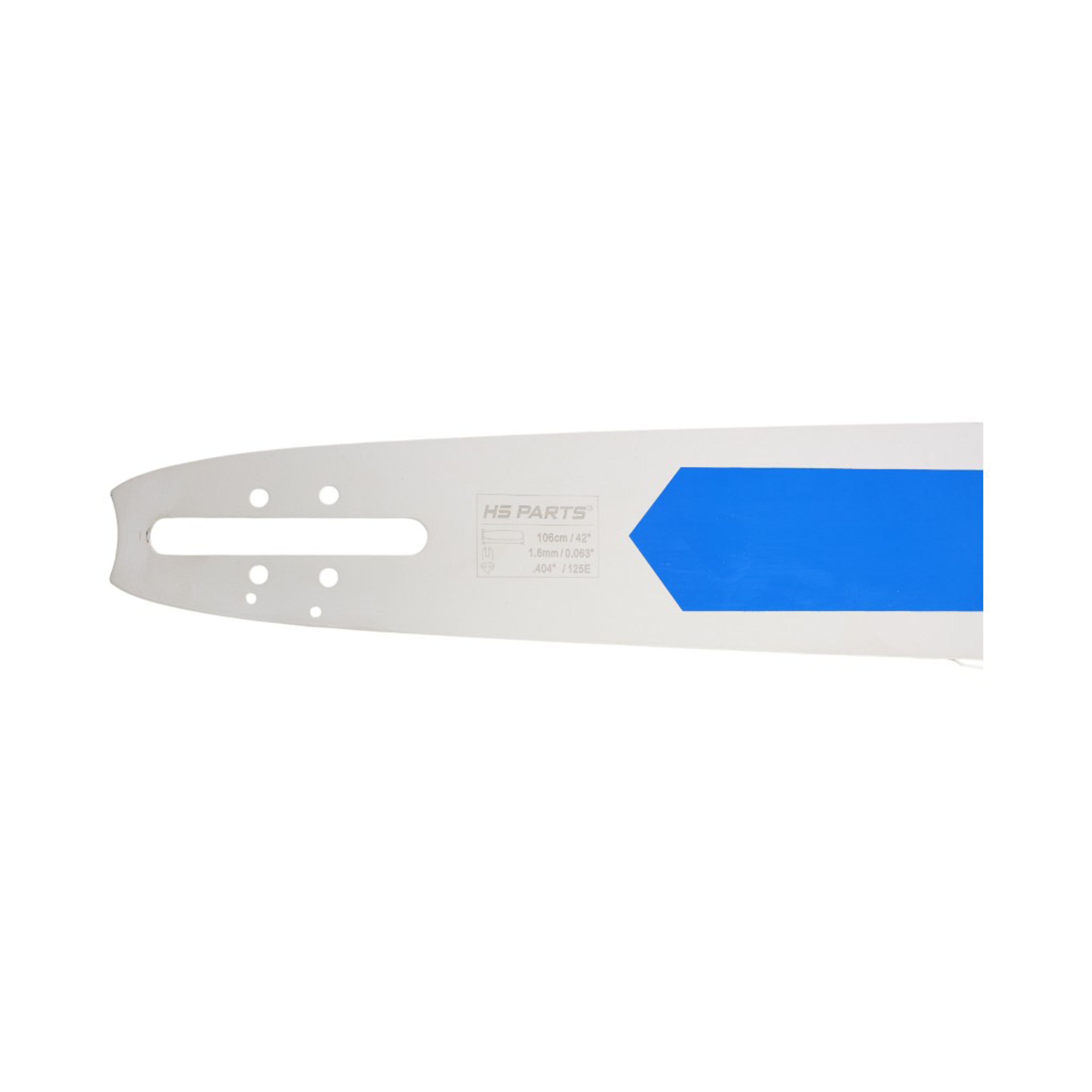 HS PARTS vodící lišta 42" (106 cm) .404" .063"  (1,6 mm) pro Stihl 050 051 070 075 090 088 MS880