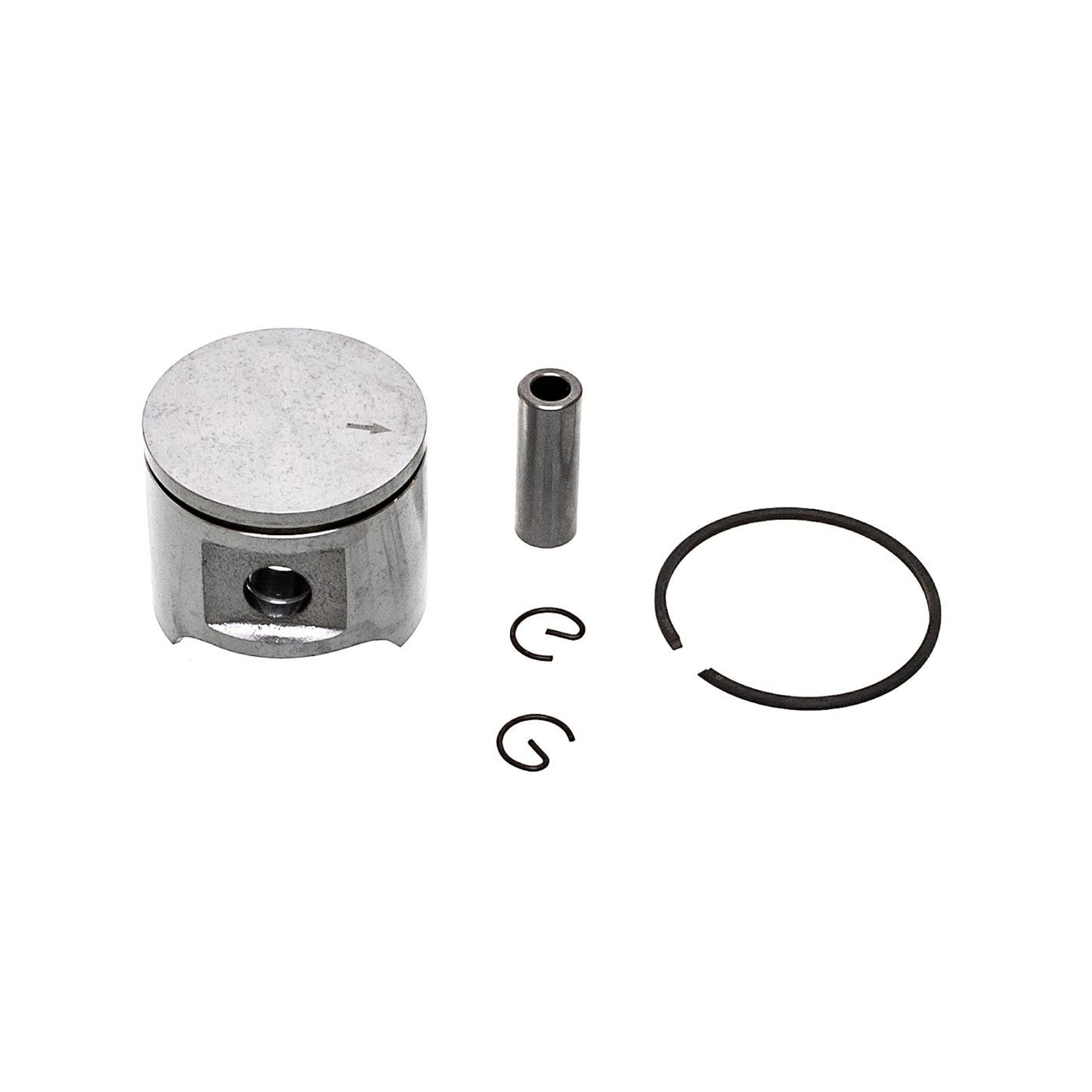 HS PARTS kompletní píst pro motorové křovinořezy a pily Husqvarna 45 49 245 245R Jonsered GR44 GR50 RS44 2041 2050 42 mm (OEM 503441001)