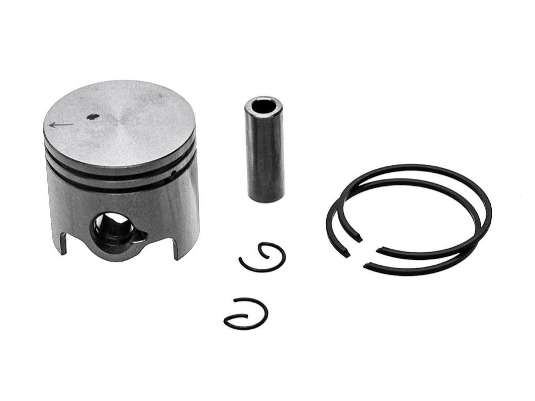 HS PARTS kompletní píst pro křovinořezy Stihl FR350 FS300 SP200 FS200 FS200R FS250 FS250R 38 mm (OEM 41340302010)