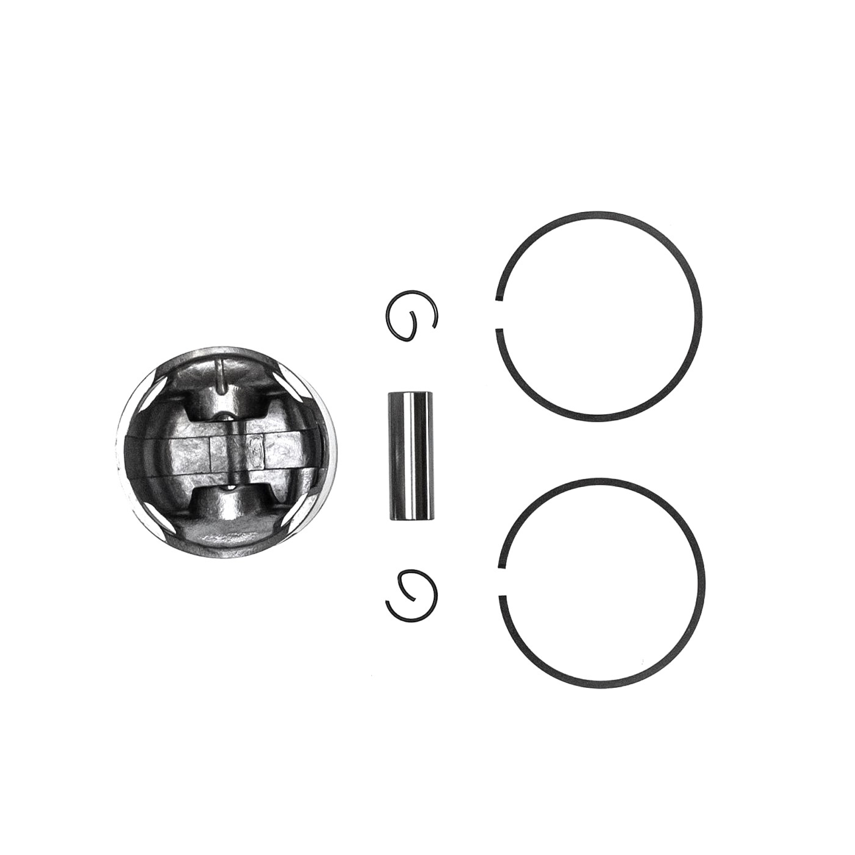HS PARTS kompletní píst pro křovinořezy Stihl FR350 FR450 FR480 FR480C FS400 FS450 FS480 SP451 SP481 44 mm (OEM 41280302002)