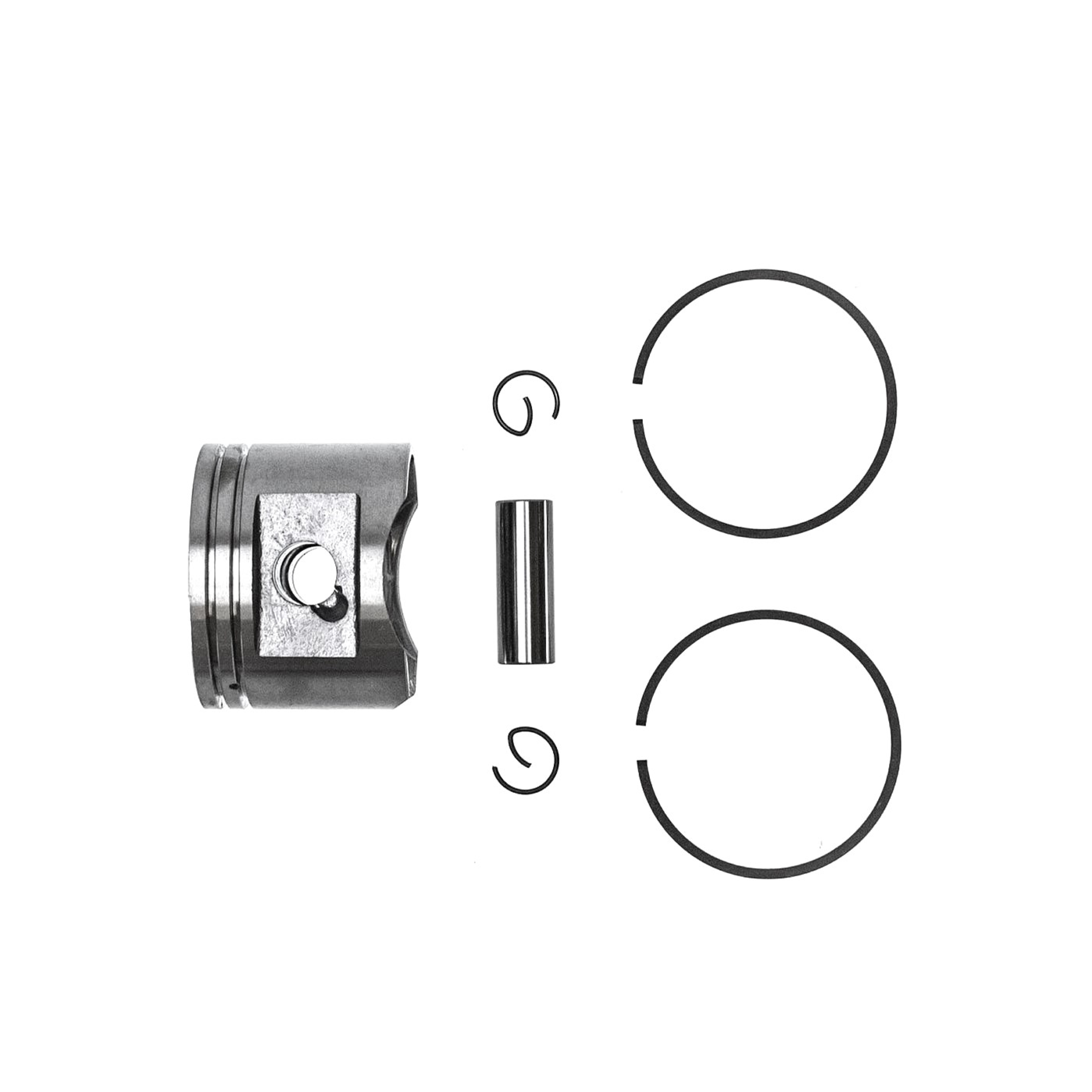 HS PARTS kompletní píst pro křovinořezy Stihl FR350 FR450 FR480 FR480C FS400 FS450 FS480 SP451 SP481 44 mm (OEM 41280302002)