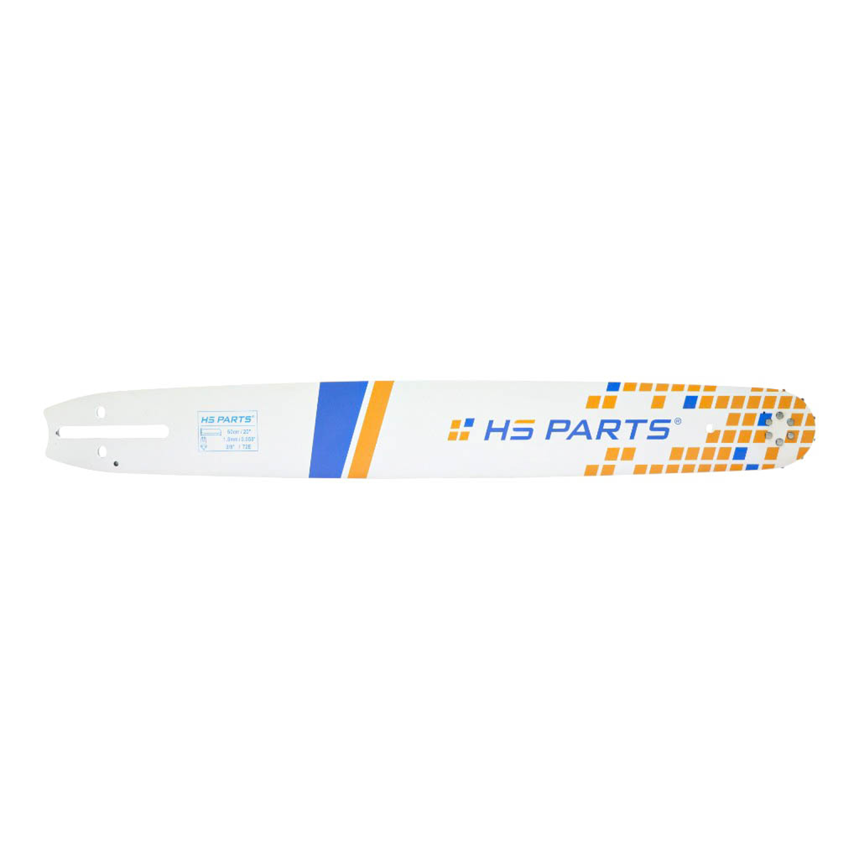 HS PARTS Vodící lišta 20" (50 cm) 3/8" .058" (1,5 mm) 72 článků pro Husqvarna 61 66 266 268 272 365 372XP 281 298 380 385 585 Solo 665 670 681 Jonsered 2077 2171 Dolmar PS6400 Shindaiwa 285 577 Makita DCS6400 DCS7301