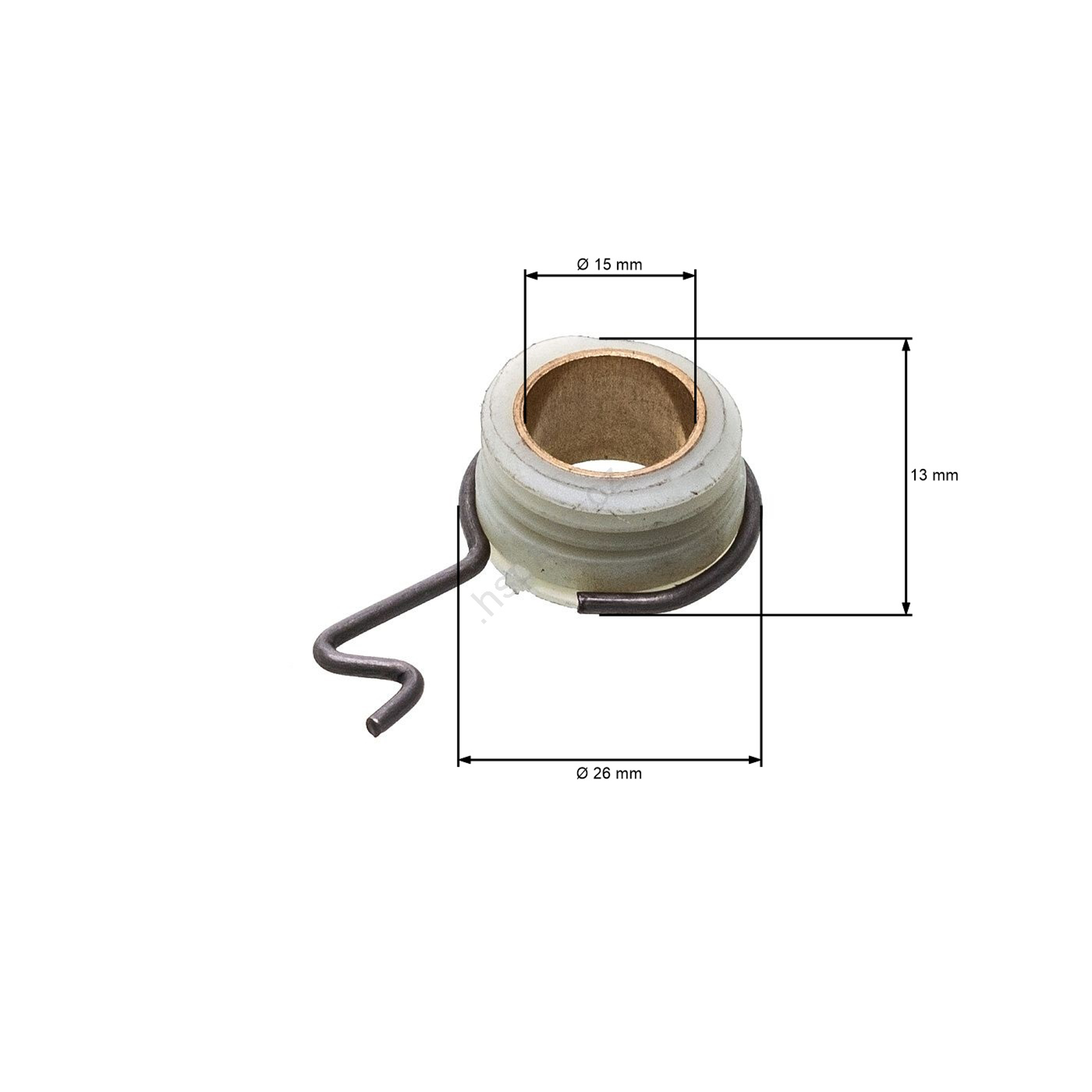 HS PARTS kompletní šnek mazání pro motorové pily Stihl 017 018 021 023 025 MS170 MS171 MS180 MS181 MS190 MS210 MS211 MS230 MS231 MS250 MS251 (OEM 11236407102)