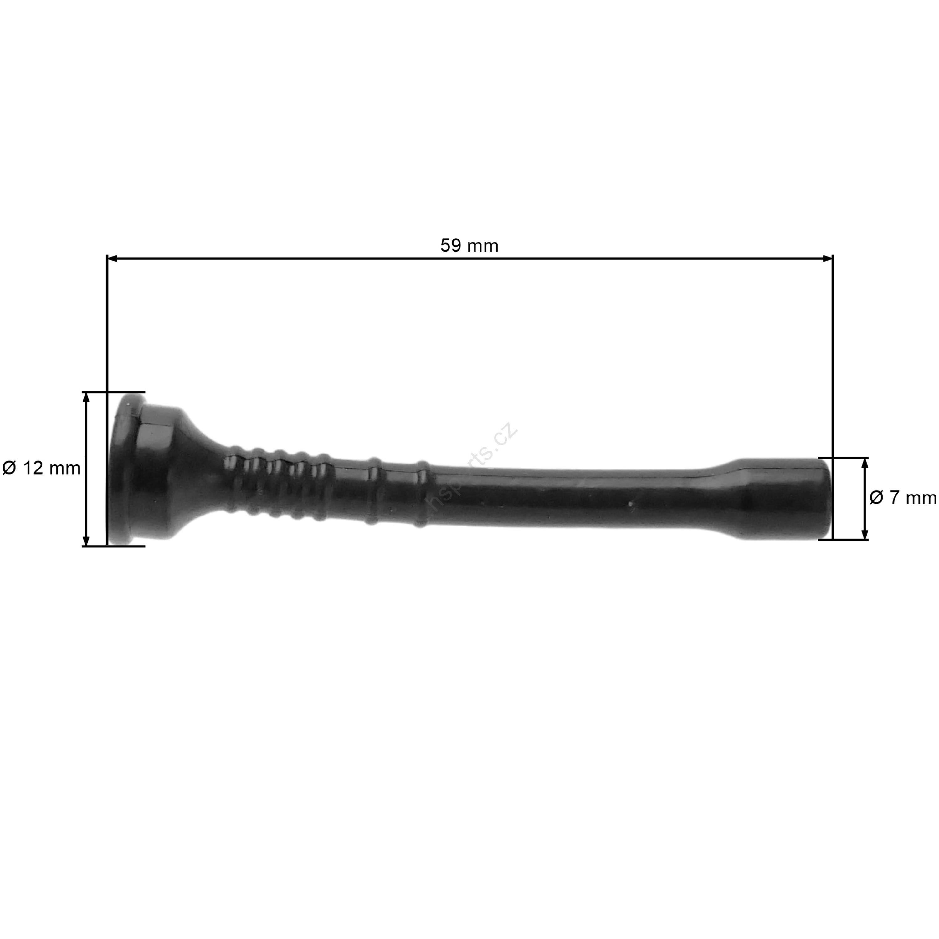HS PARTS olejová hadička pro motorové pily Stihl 021 023 025 MS210 MS230 MS250 (OEM 11236479400)