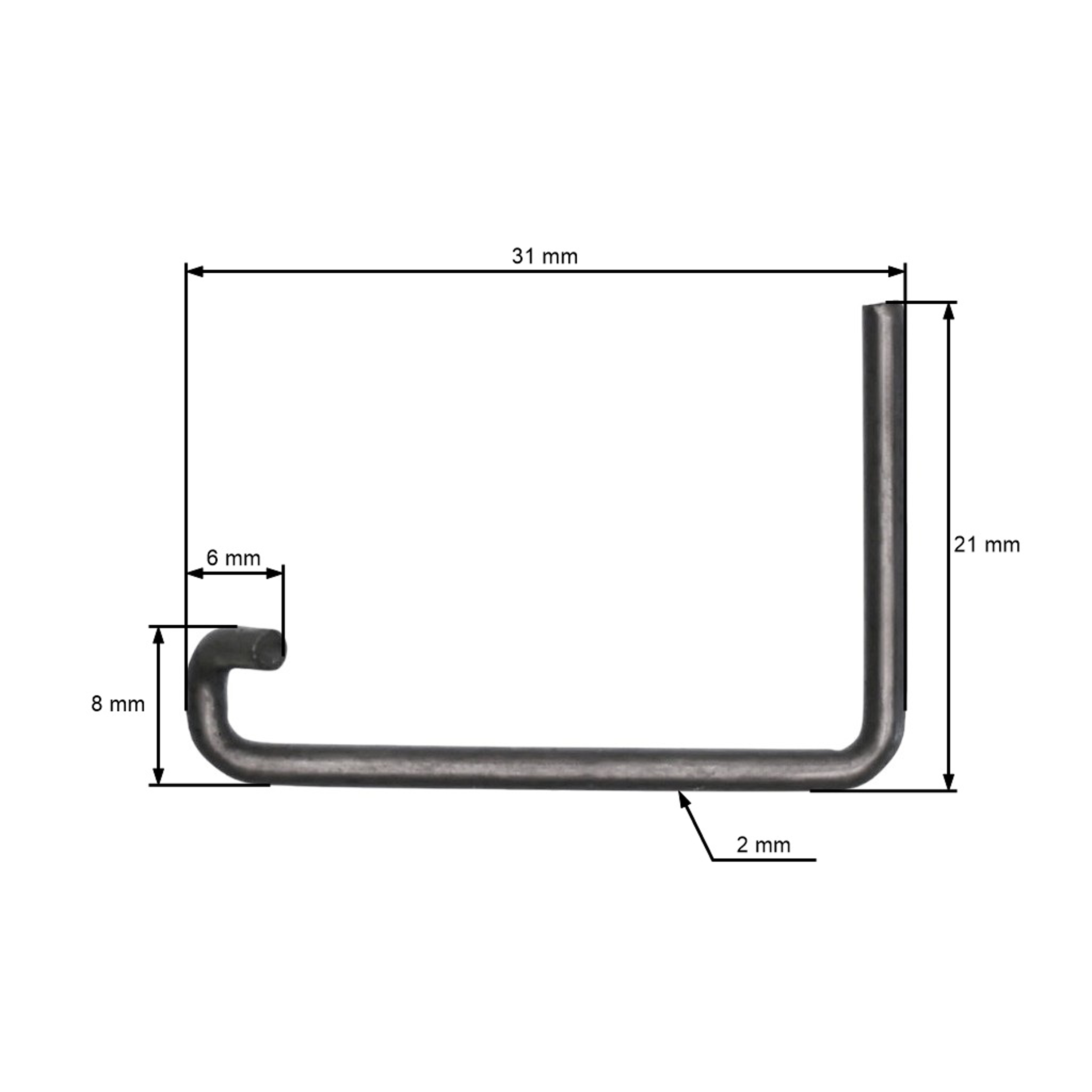 HS PARTS táhlo sytiče pro motorové pily Stihl 021 023 025 MS210 MS230 MS250 (OEM 11231852000)