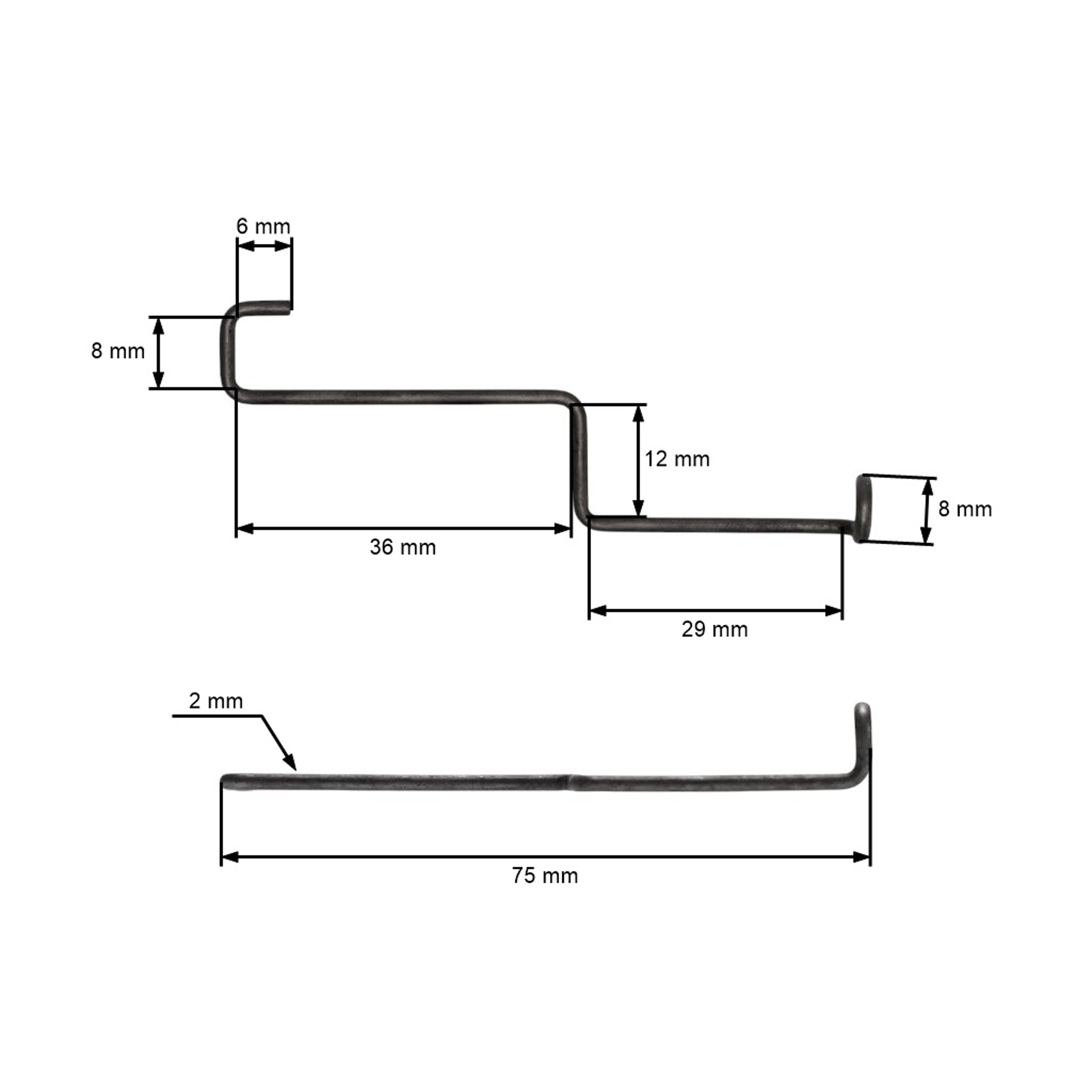 Táhlo plynu pro motorové pily Stihl 021 023 025 MS210 MS230 MS250 (OEM 11231821505)