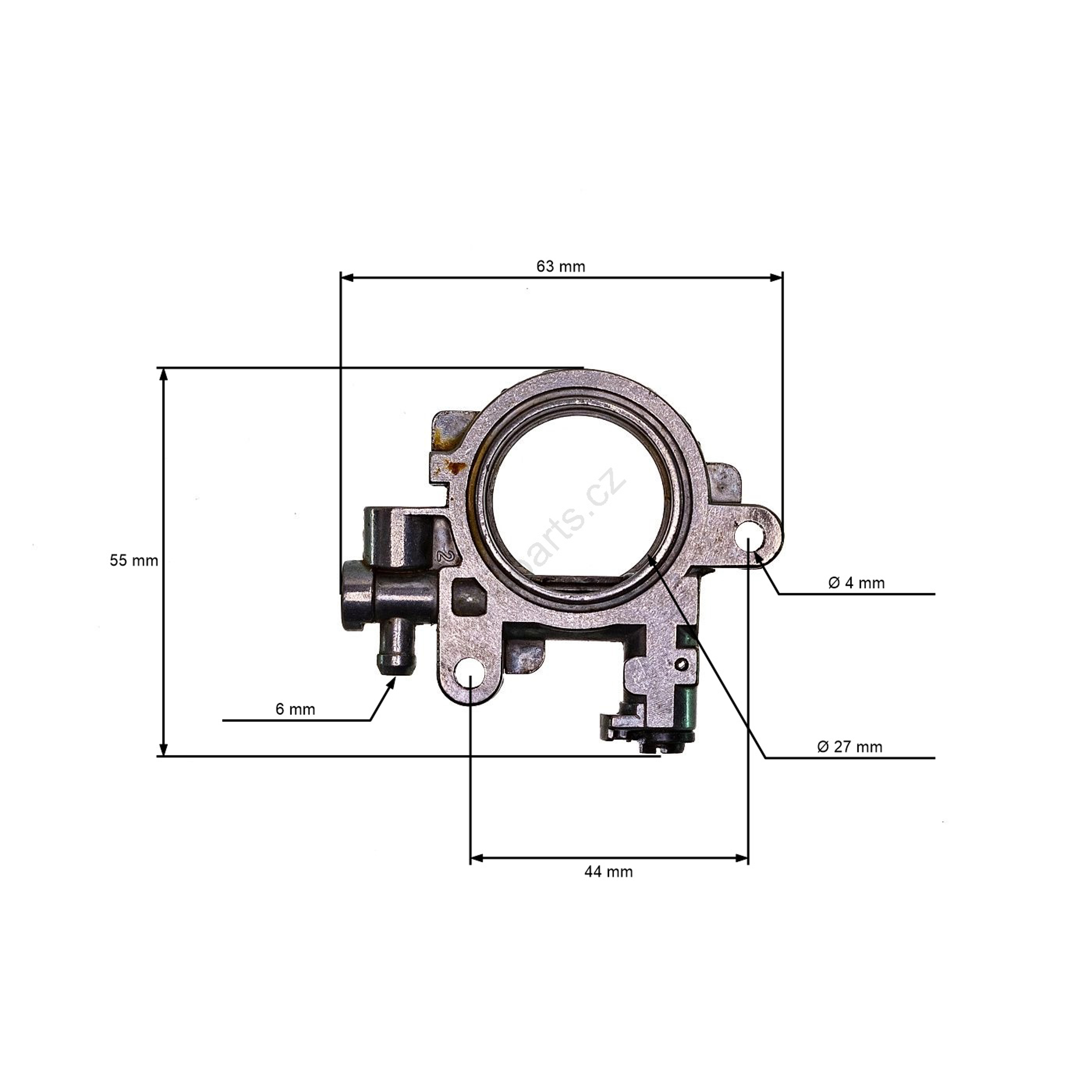 HS PARTS olejové čerpadlo pro motorové pily Stihl 029 039 MS290 MS310 MS390 MS311 MS391 (OEM 11276403204)