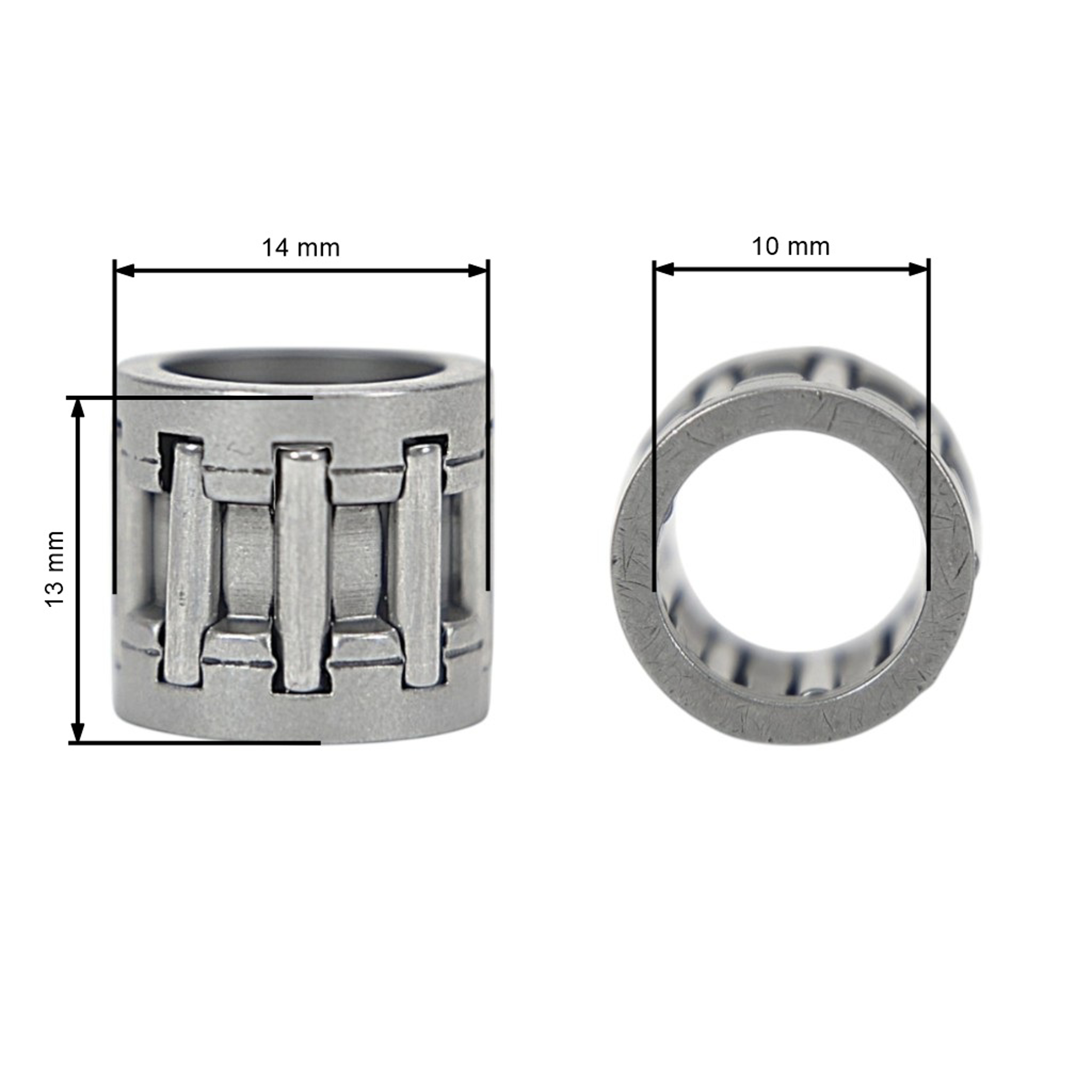 HS PARTS jehlové ojniční ložisko 10 x 14 x 13 mm pro motorové pily a křovinořezy Stihl 029 036 039 041AV 044 046 MS290 MS310 MS360 MS390 FR220 FS90 FS106 FS160 FS550 TS400 (OEM 94606240400)