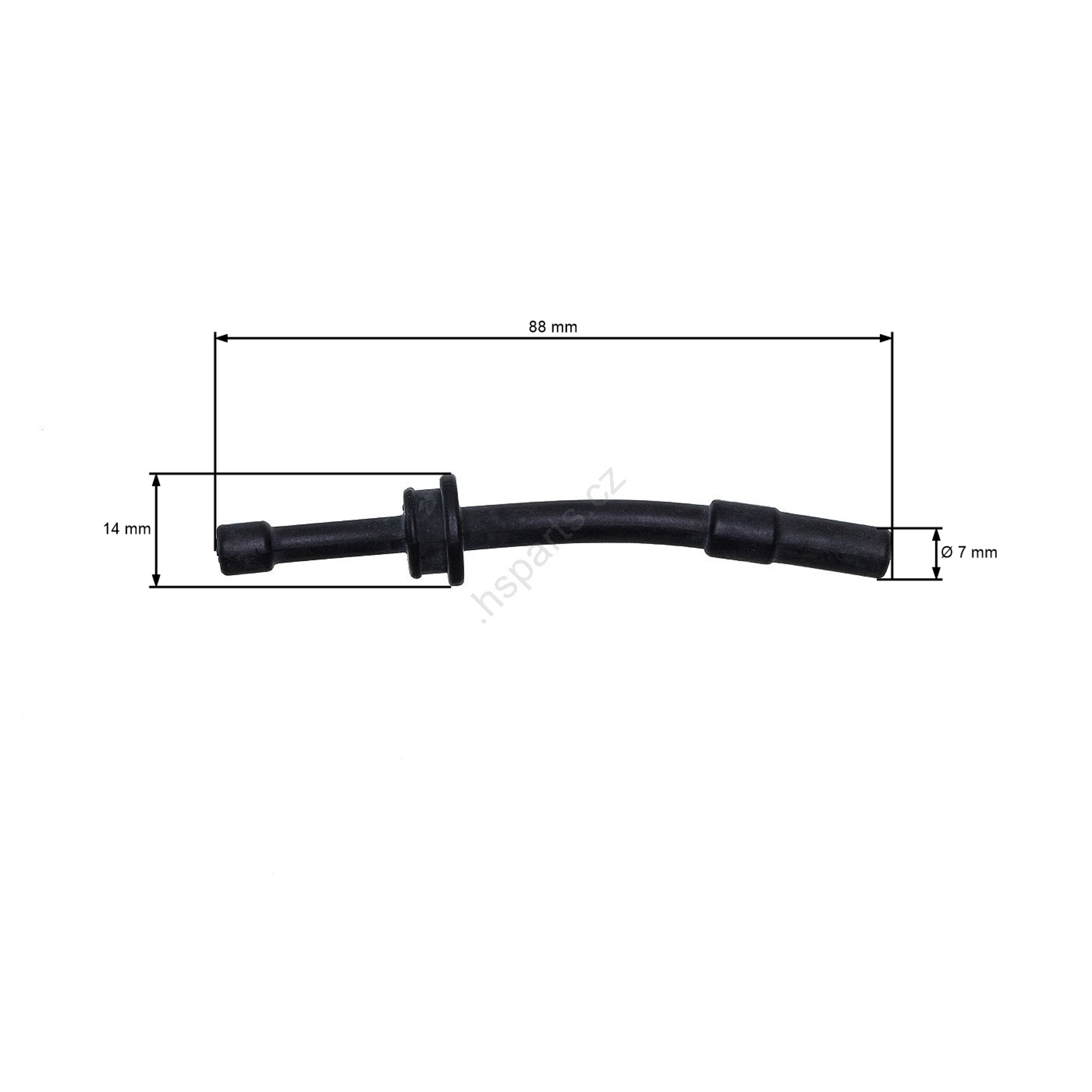 Olejová hadička pro motorové pily Stihl 029 039 MS290 MS310 MS390 (OEM 11276479400)